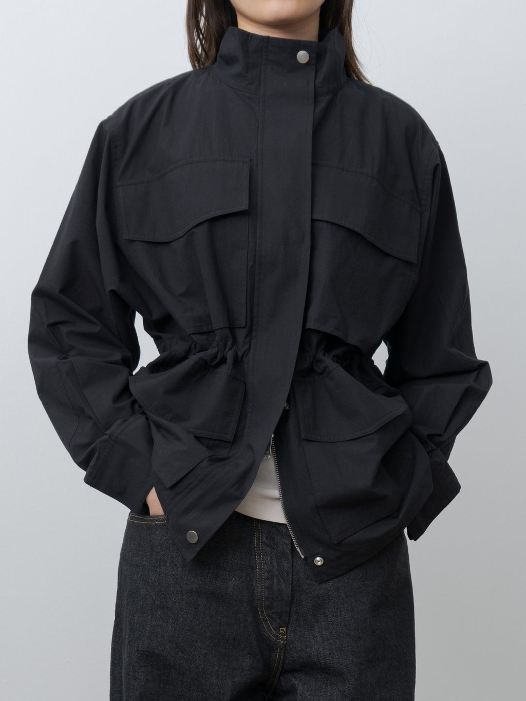 Namu Shop - Studio Nicholson Vista Jacket - Washed Black
