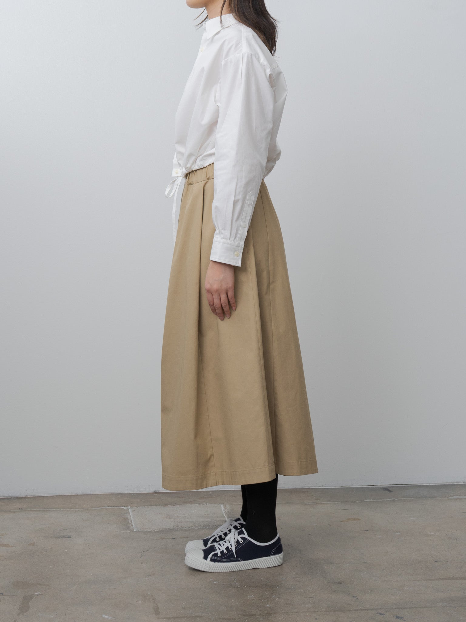 Namu Shop - Nicholson & Nicholson Dolly-Twill Skirt - Beige