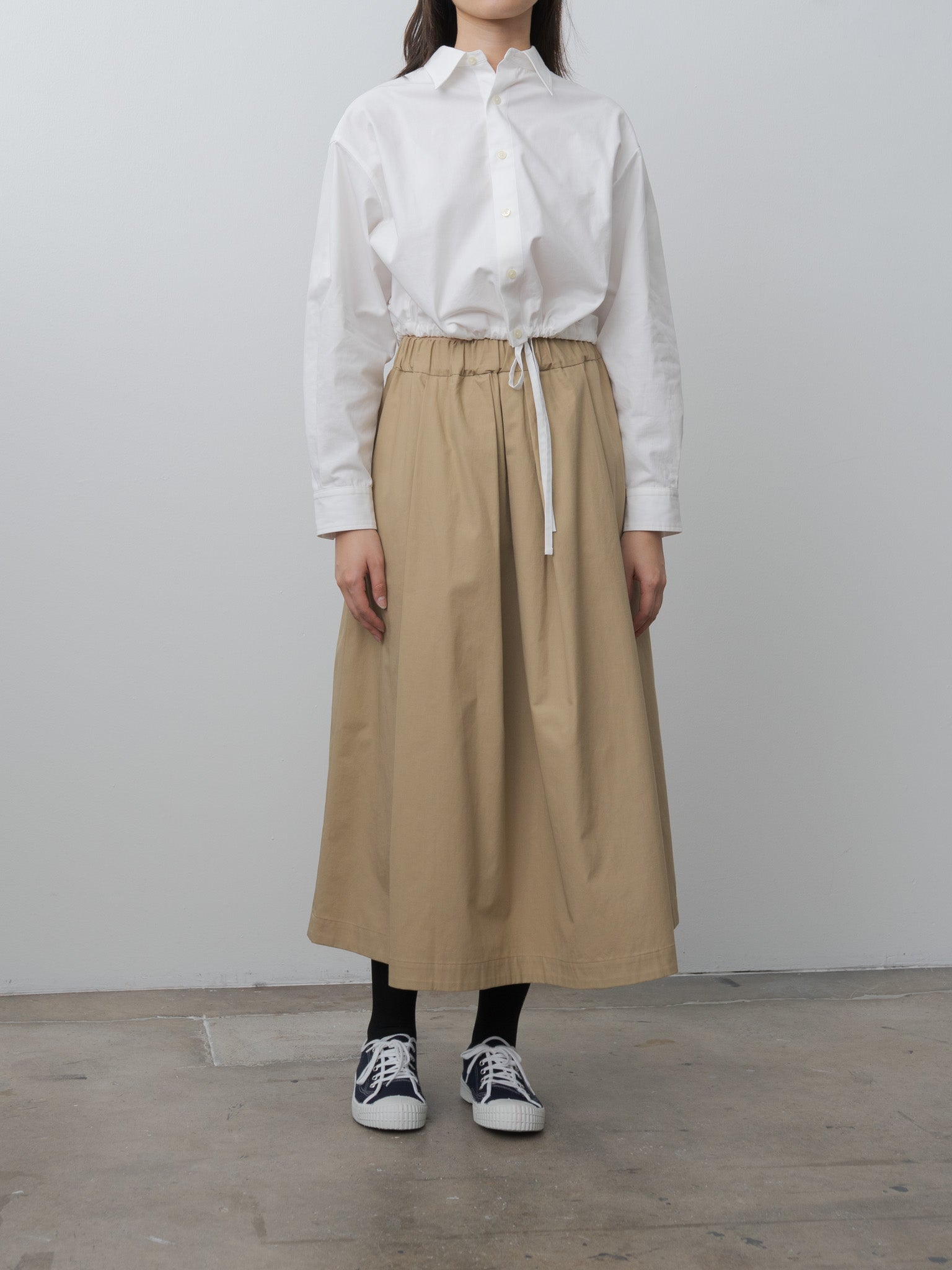 Namu Shop - Nicholson & Nicholson Dolly-Twill Skirt - Beige