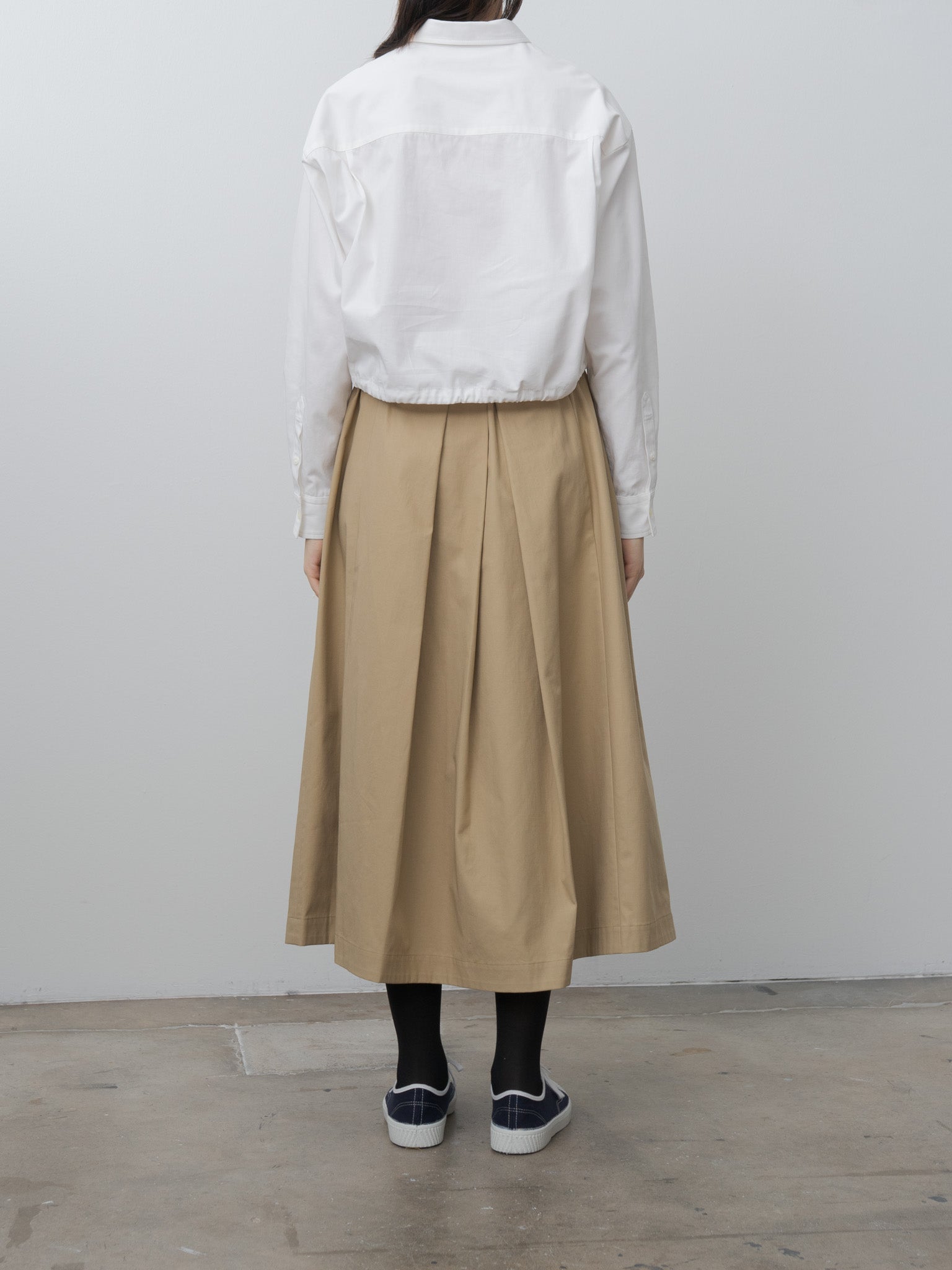 Namu Shop - Nicholson & Nicholson Dolly-Twill Skirt - Beige