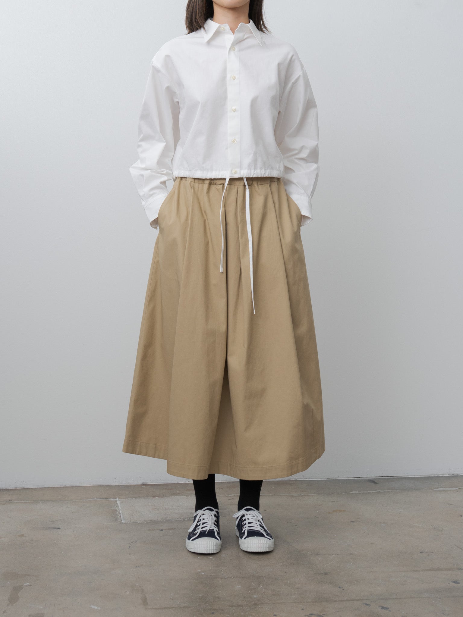 Namu Shop - Nicholson & Nicholson Dolly-Twill Skirt - Beige