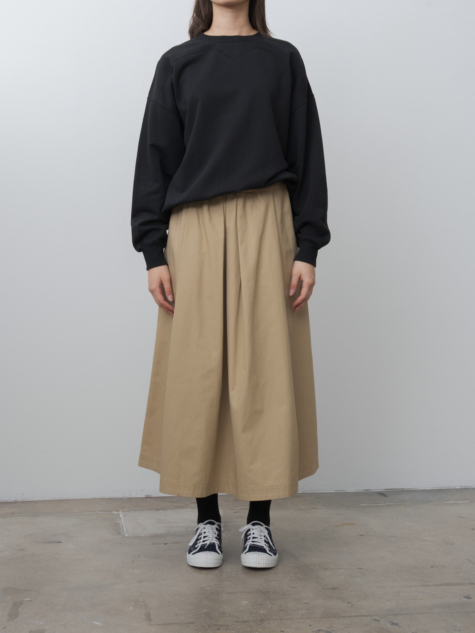 Namu Shop - Nicholson & Nicholson Dolly-Twill Skirt - Beige