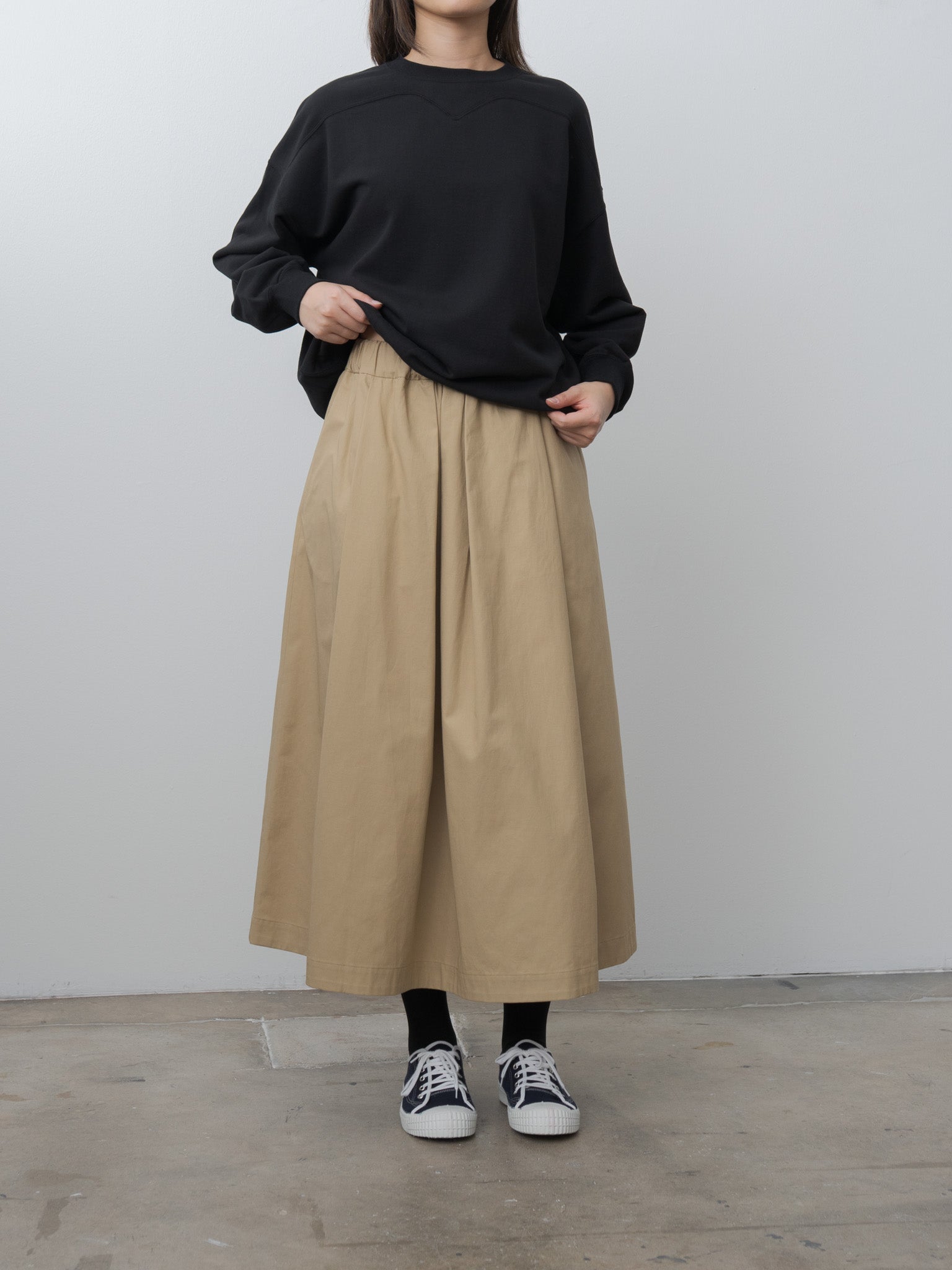 Namu Shop - Nicholson & Nicholson Dolly-Twill Skirt - Beige