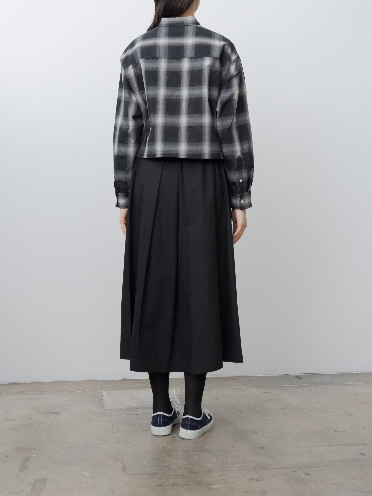 Namu Shop - Nicholson & Nicholson Sara-W Shirt - Gray Check