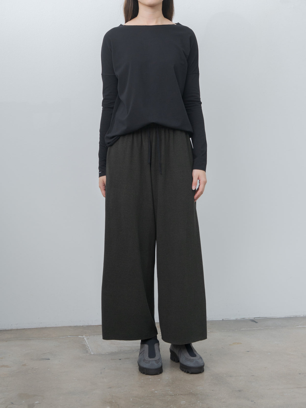 Namu Shop - Album di Famiglia Wide Essential Trousers JP