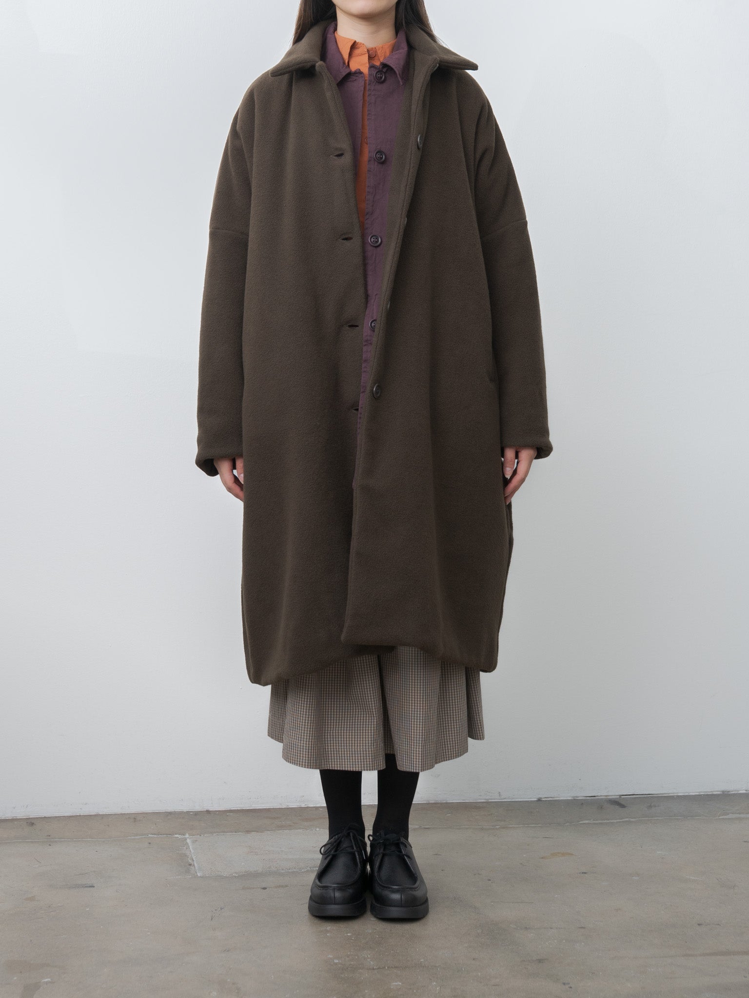 Namu Shop - Casey Casey Big Blobby Coat HEAVY CASHMERE