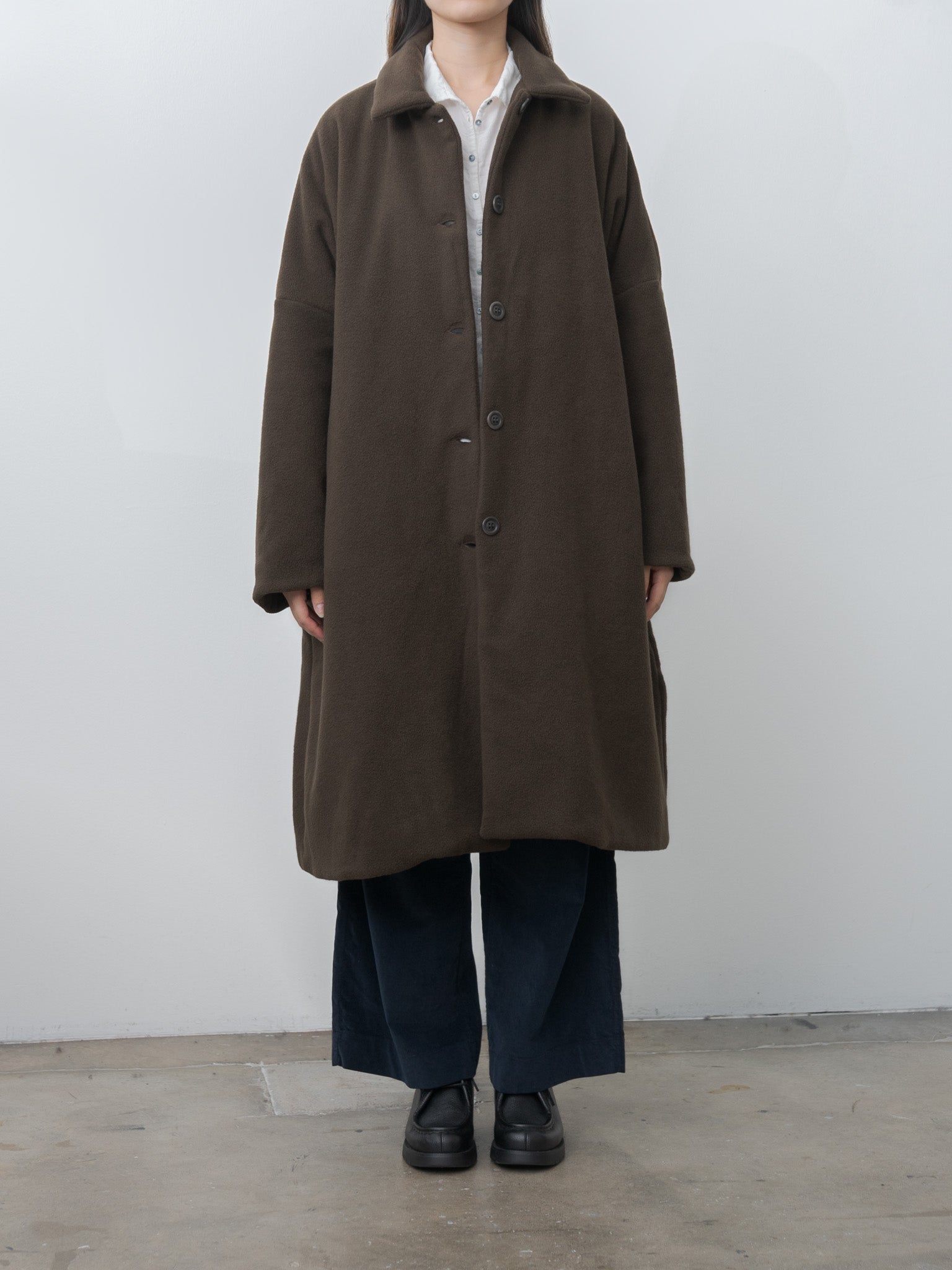 Namu Shop - Casey Casey Big Blobby Coat HEAVY CASHMERE