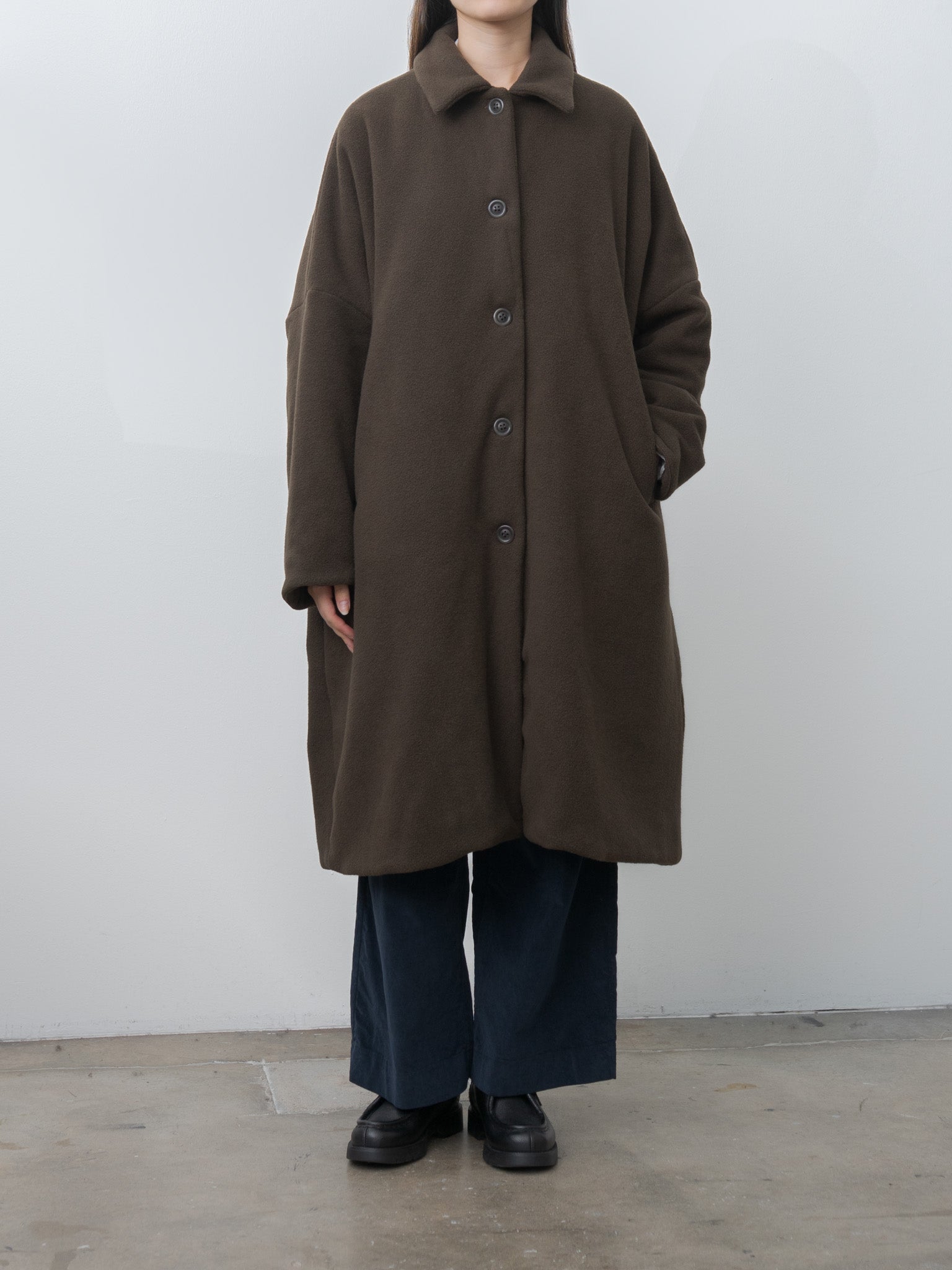 Namu Shop - Casey Casey Big Blobby Coat HEAVY CASHMERE