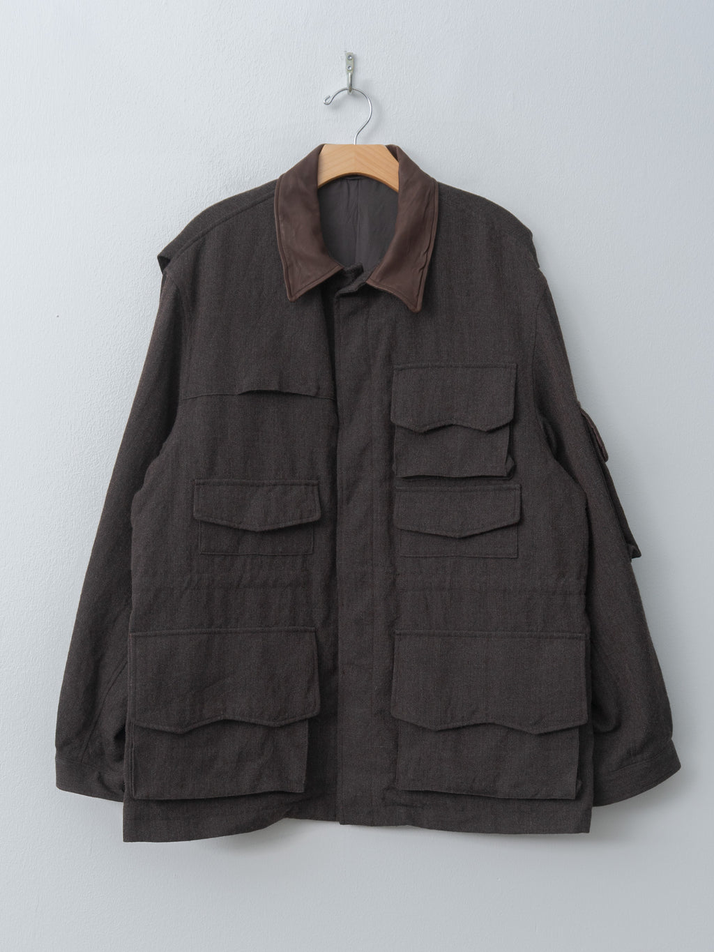Namu Shop - Kaptain Sunshine Wool Herringbone Explorer Jacket