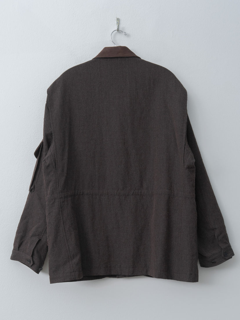 Namu Shop - Kaptain Sunshine Wool Herringbone Explorer Jacket