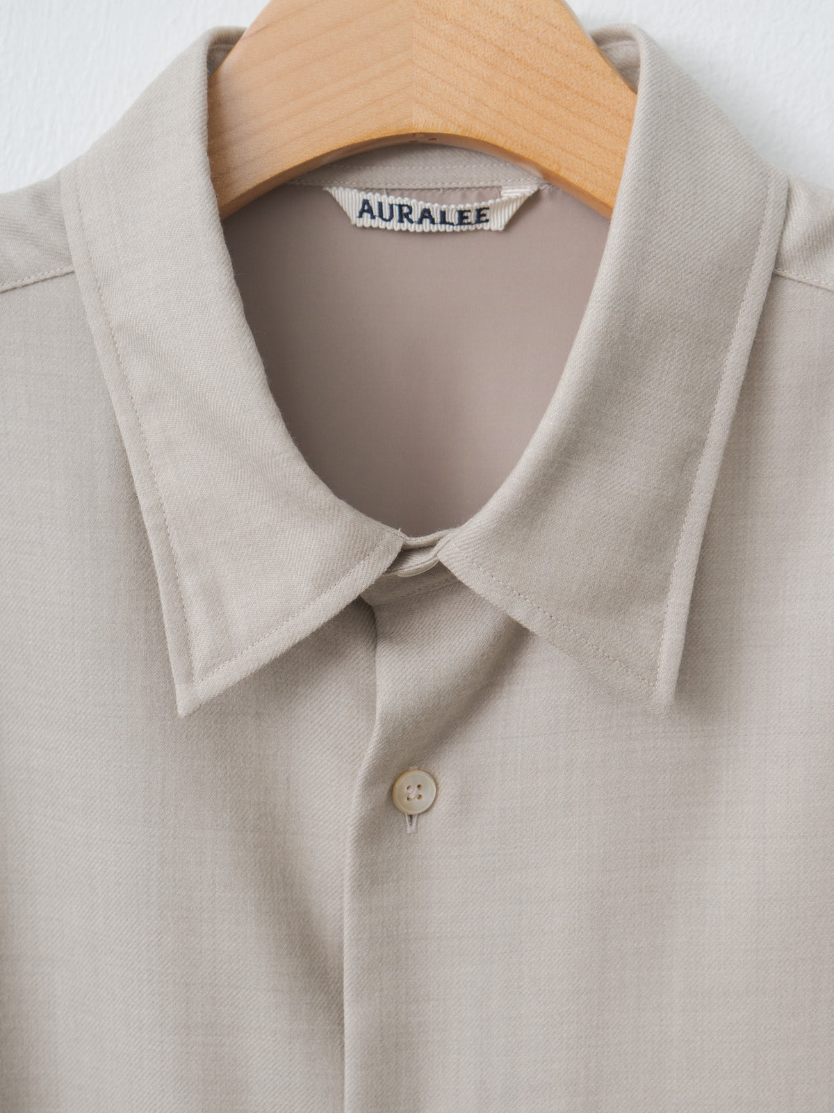 Namu Shop - Auralee Super Light Wool Shirt