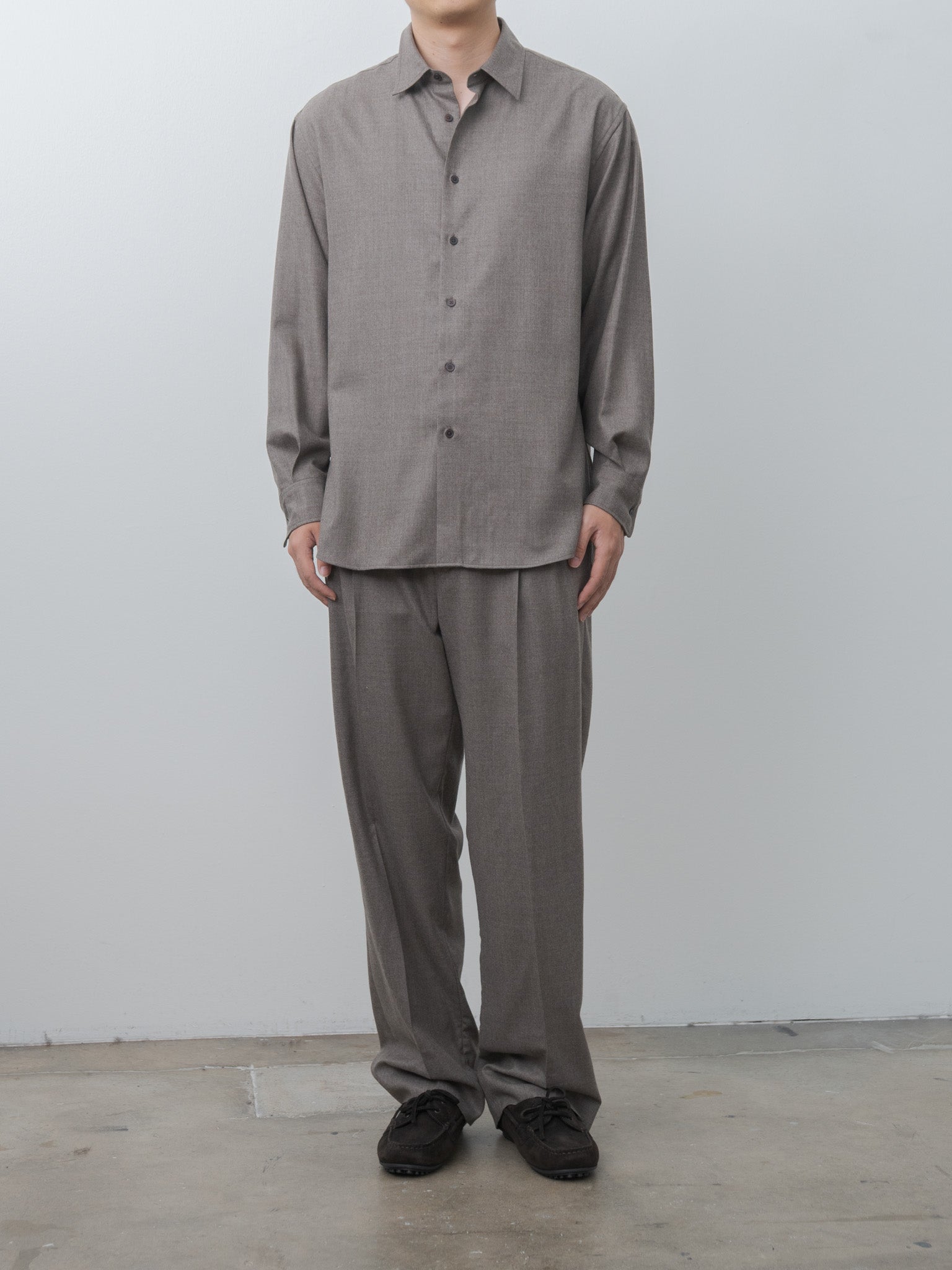 Namu Shop - Auralee Super Light Wool Shirt