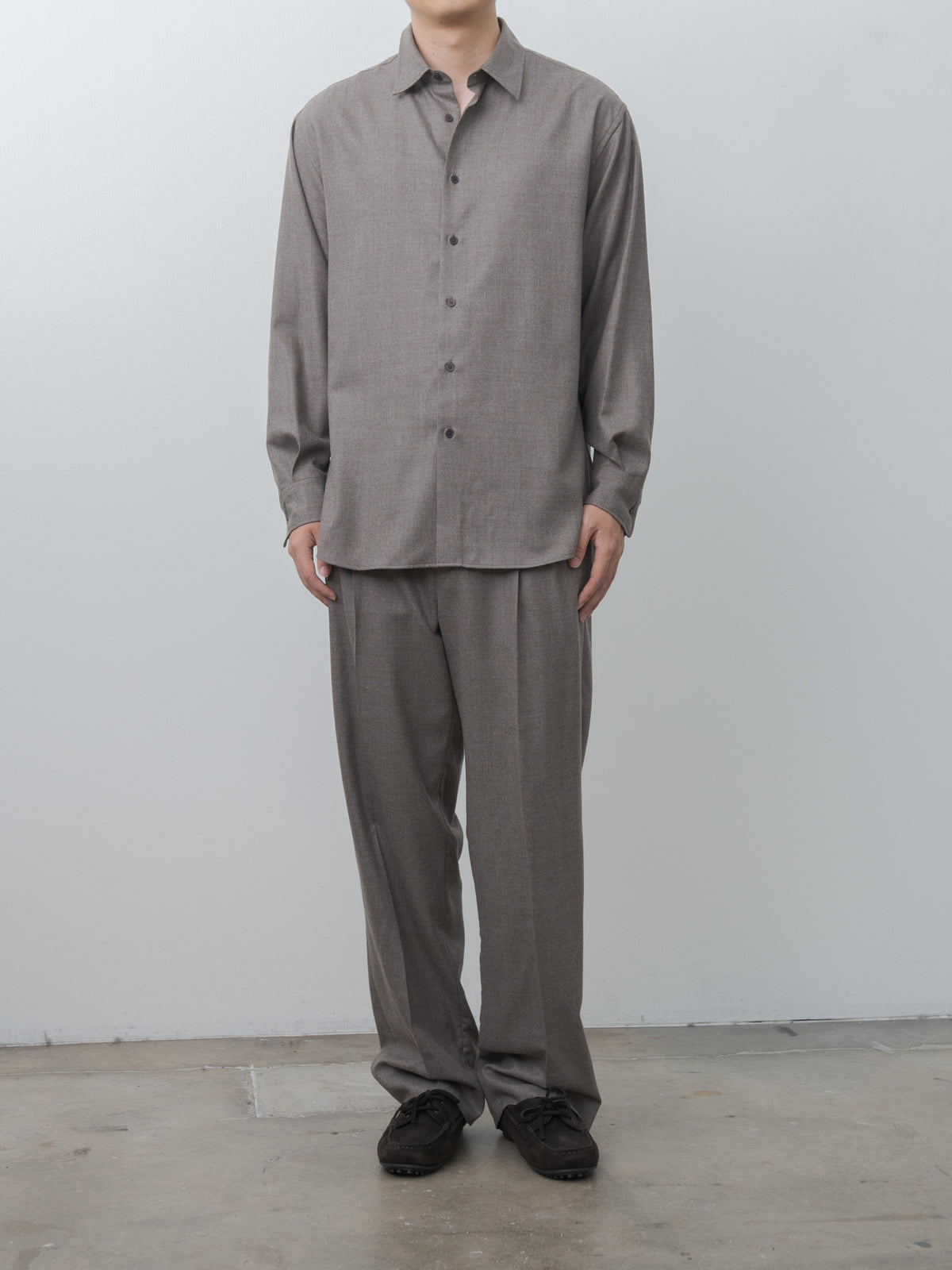Namu Shop - Auralee Super Light Wool Shirt