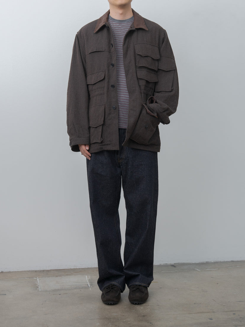 Namu Shop - Kaptain Sunshine Wool Herringbone Explorer Jacket