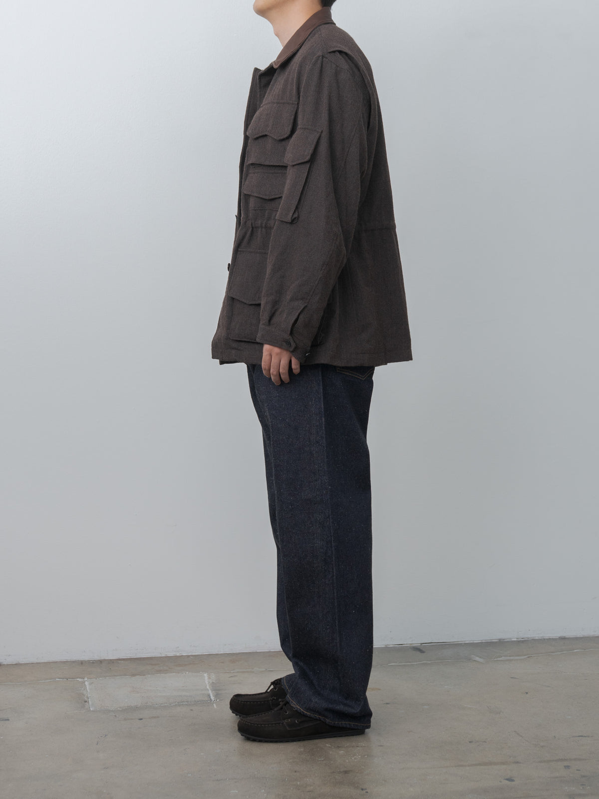 Namu Shop - Kaptain Sunshine Wool Herringbone Explorer Jacket