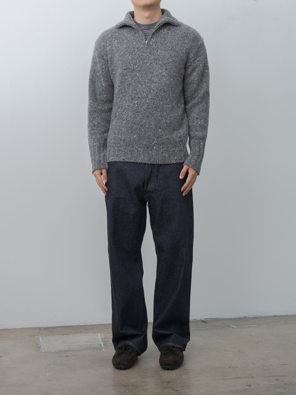 Namu Shop - Kaptain Sunshine 5P Straight Denim Pants
