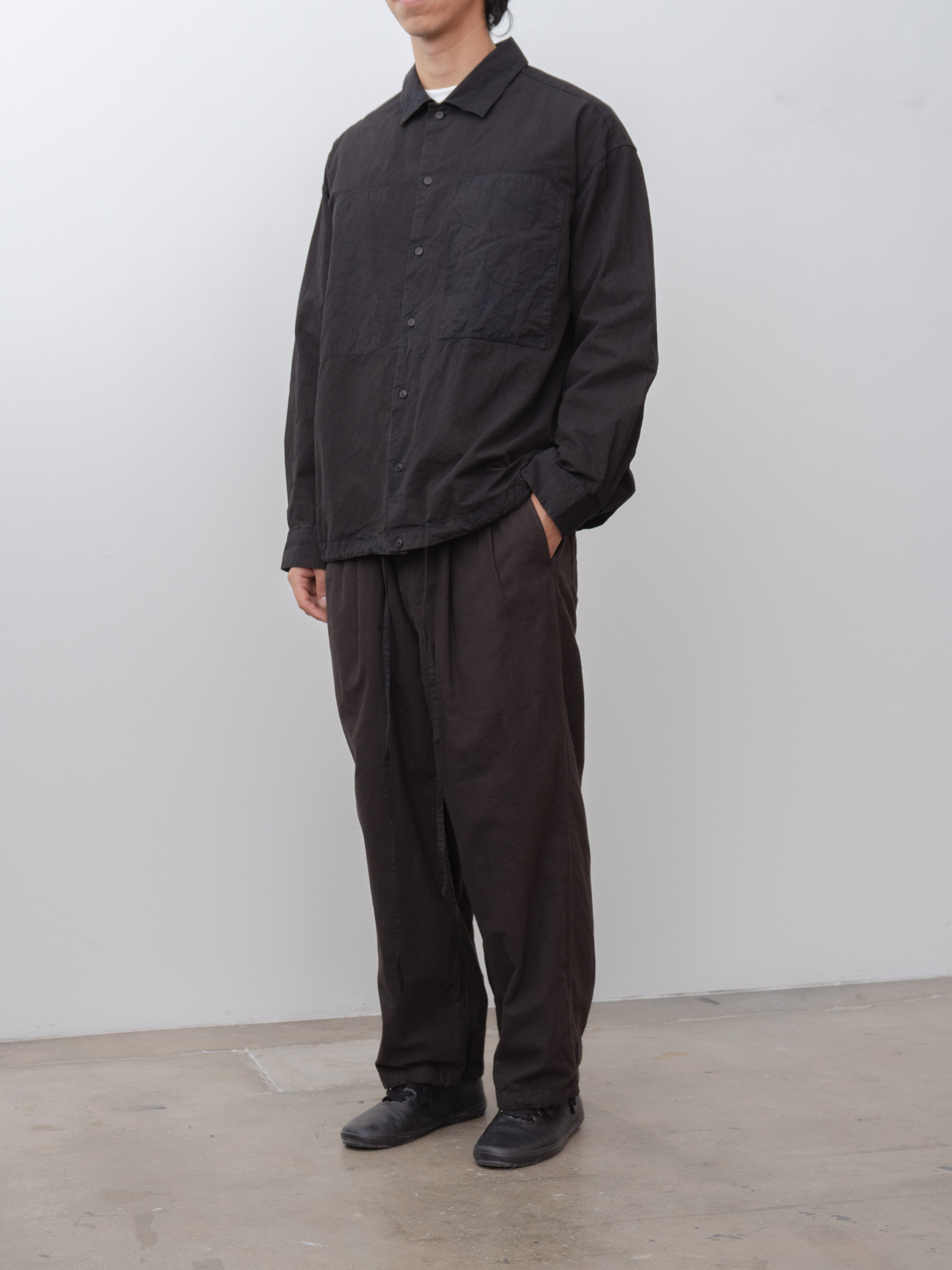 Namu Shop - Casey Casey Mili Volume Shirt - Black