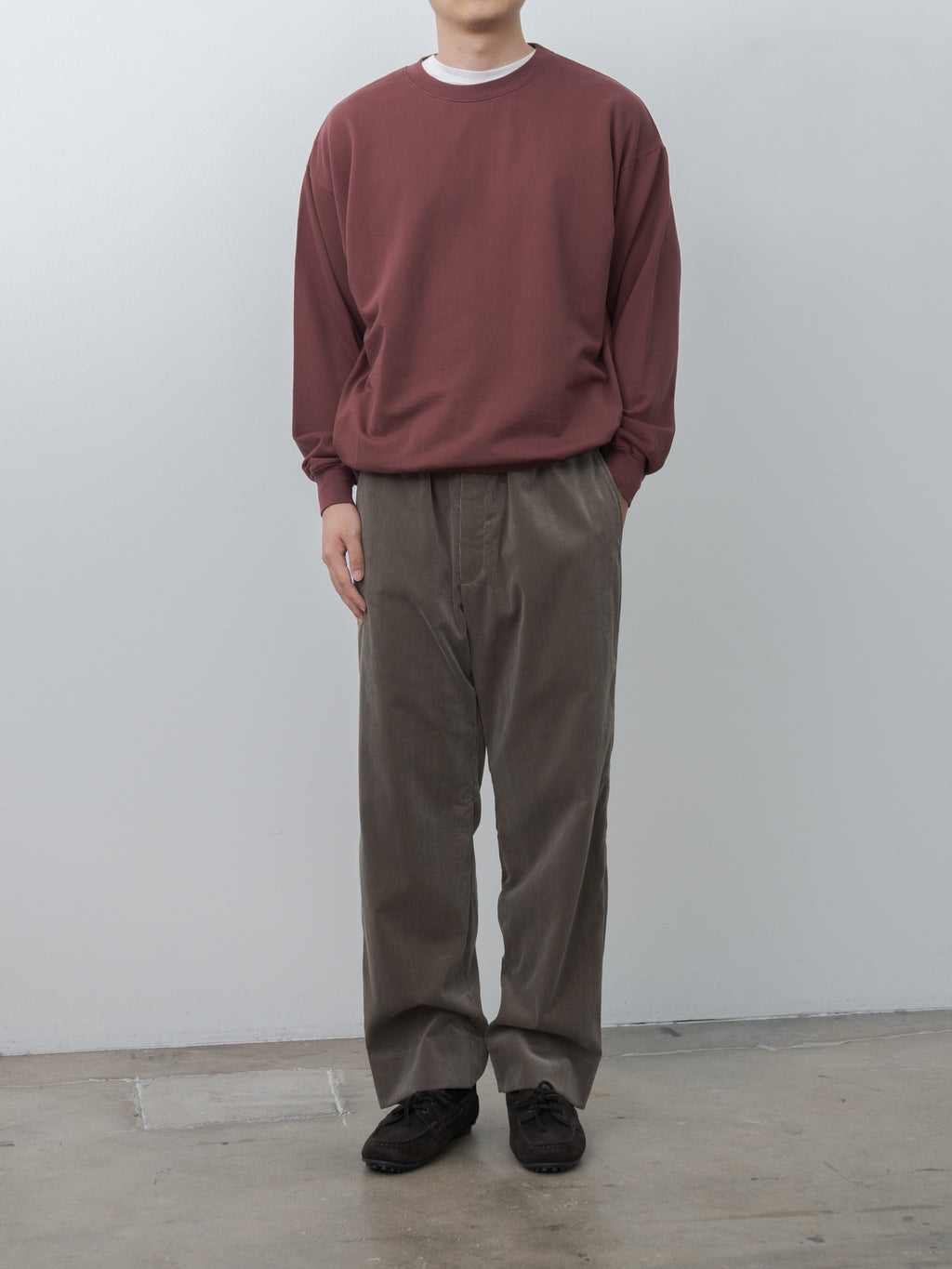 Namu Shop - Kaptain Sunshine Cotton Corduroy Easy Trousers