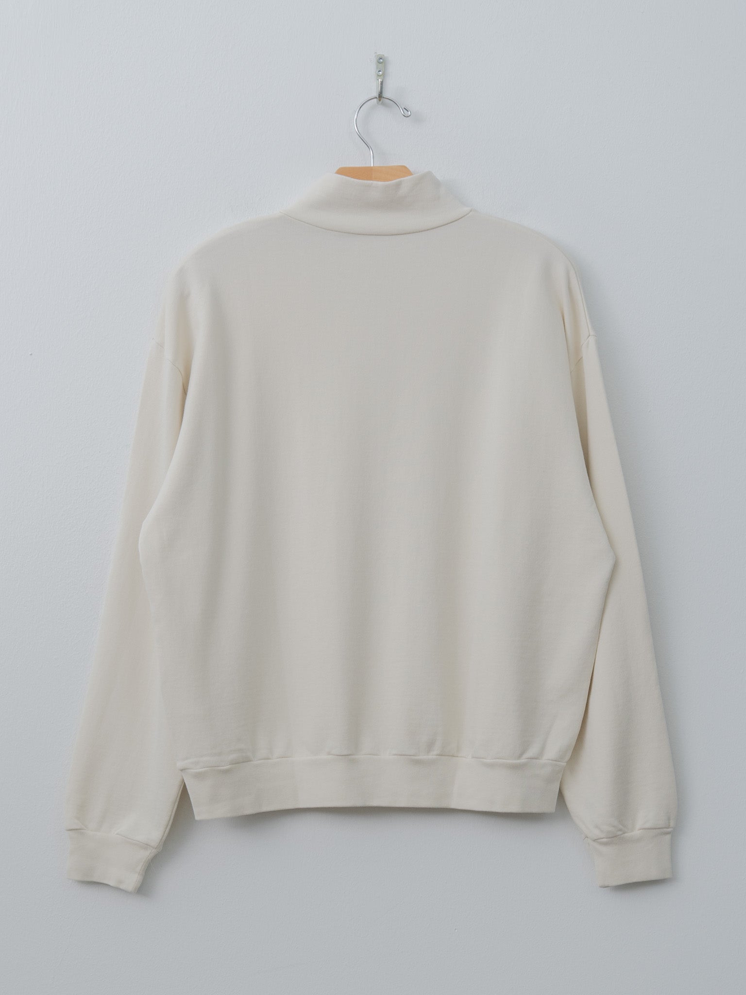 Namu Shop - Auralee Super High Gauge Sweat Half Zip P/O