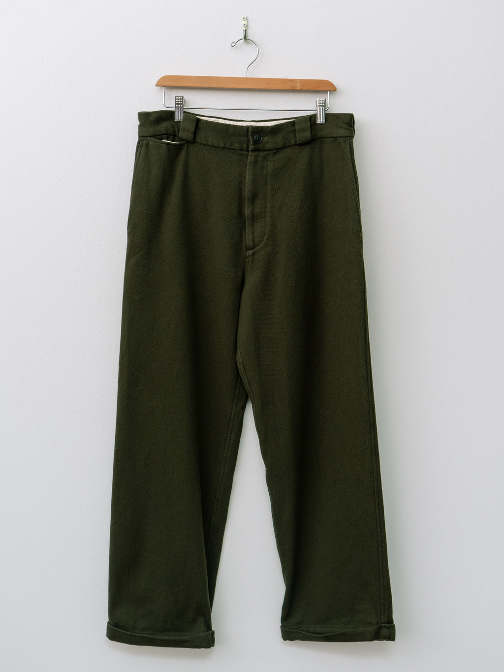 Namu Shop - Yoko Sakamoto Work Trousers - Olive