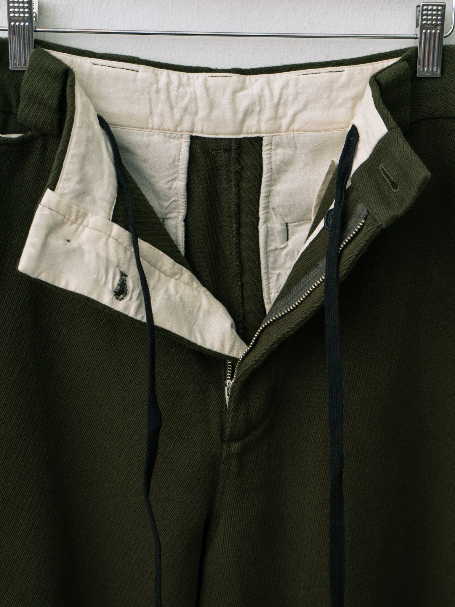 Namu Shop - Yoko Sakamoto Work Trousers - Olive