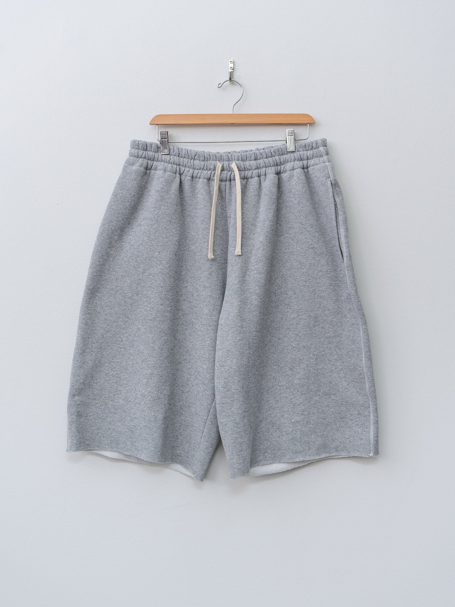 Namu Shop - S.K. Manor Hill Earl Sweatshort - Heather Gray Cotton Fleece