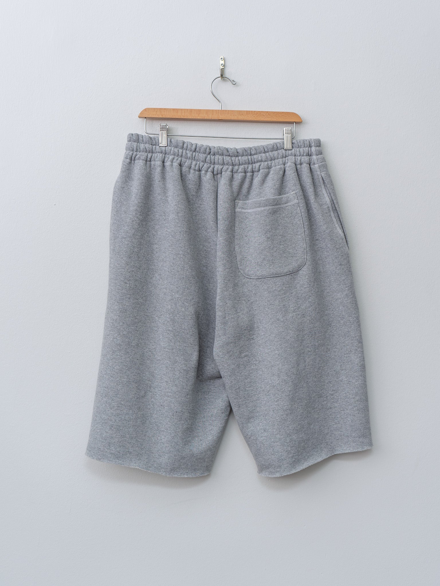 Namu Shop - S.K. Manor Hill Earl Sweatshort - Heather Gray Cotton Fleece