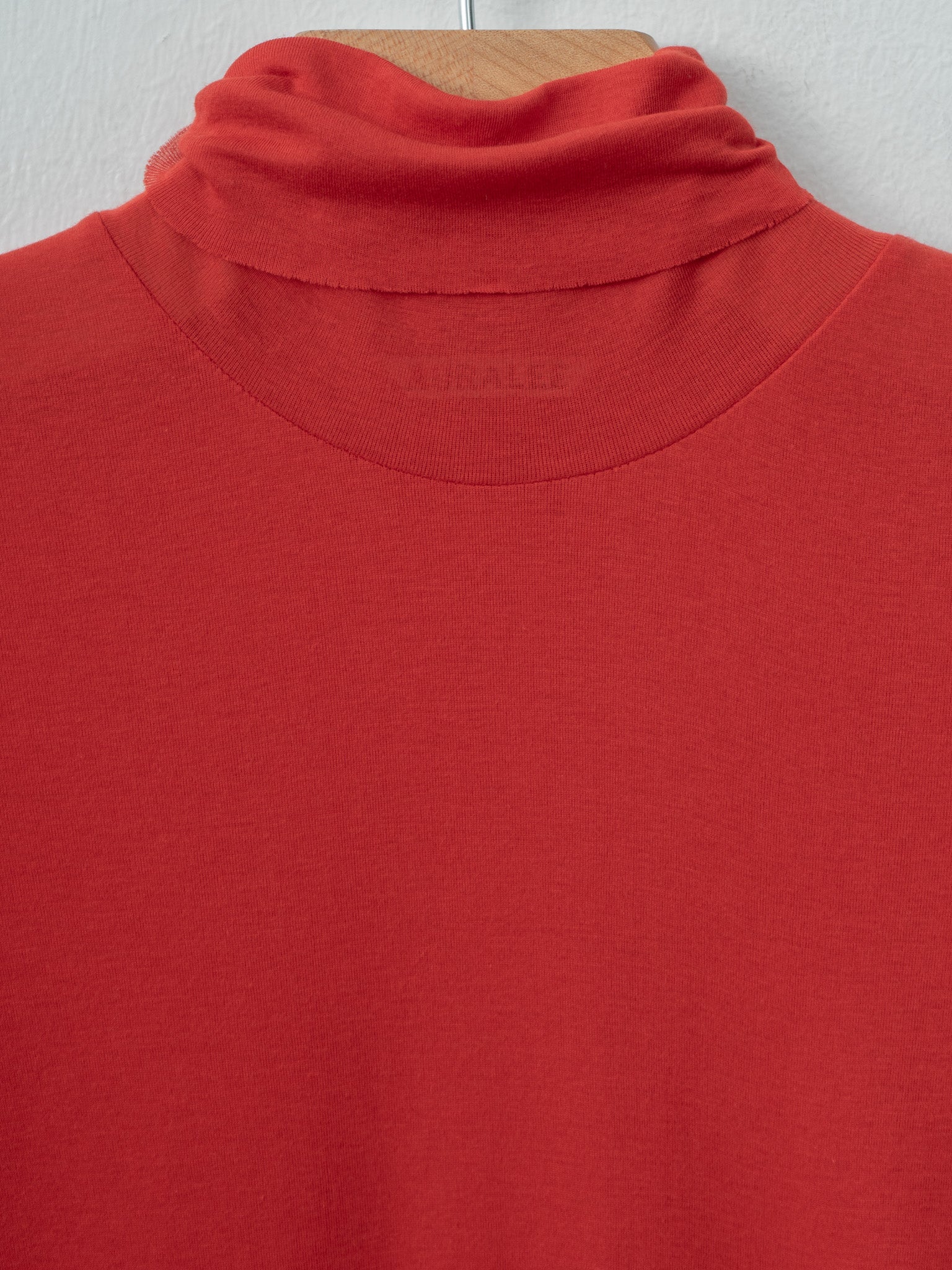 Namu Shop - Auralee Super High Gauge Sheer Rib Turtle Neck L/S Tee