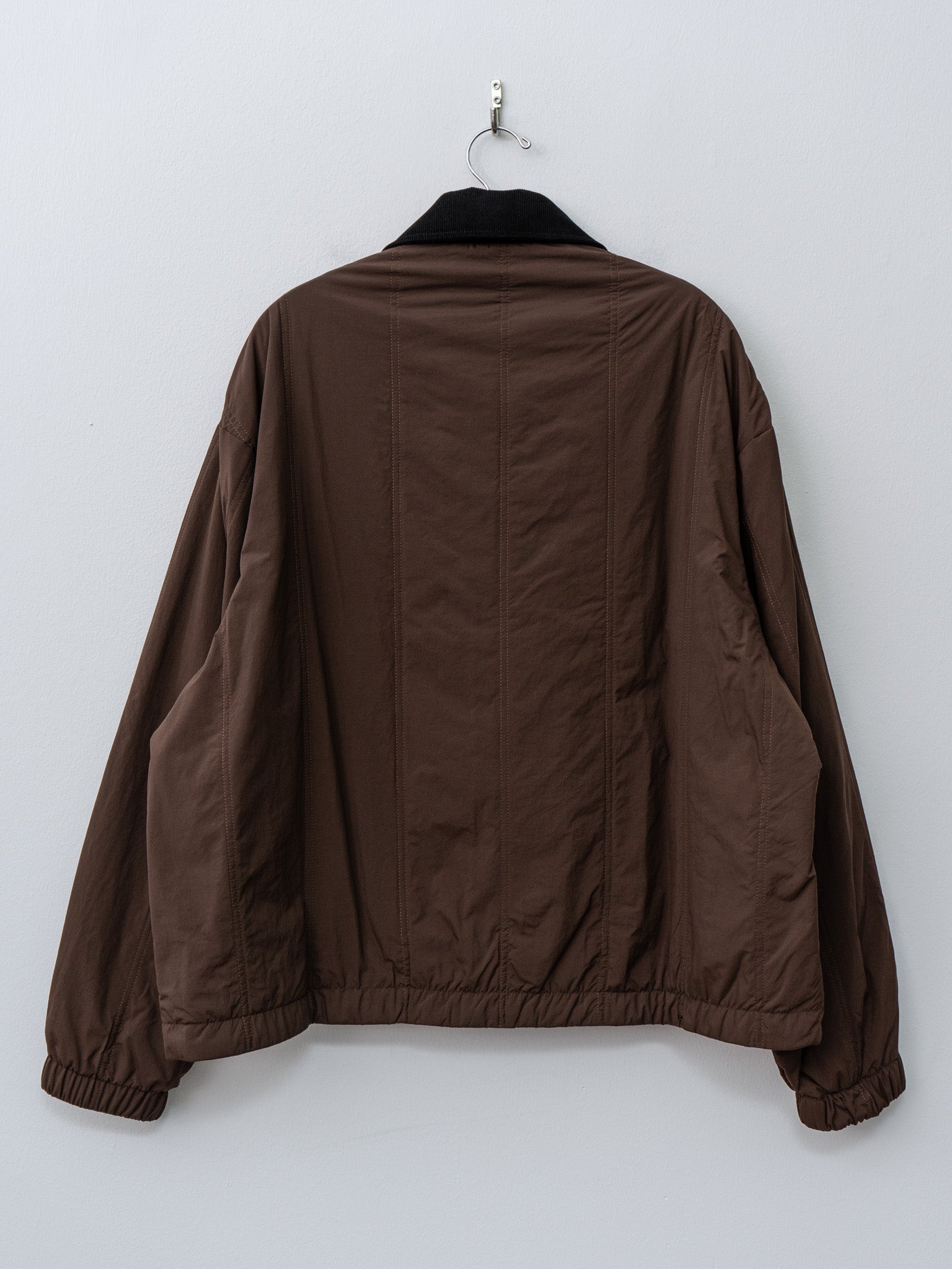 Namu Shop - S.K. Manor Hill Field Jacket - Brown Quilted Recycled Nylon