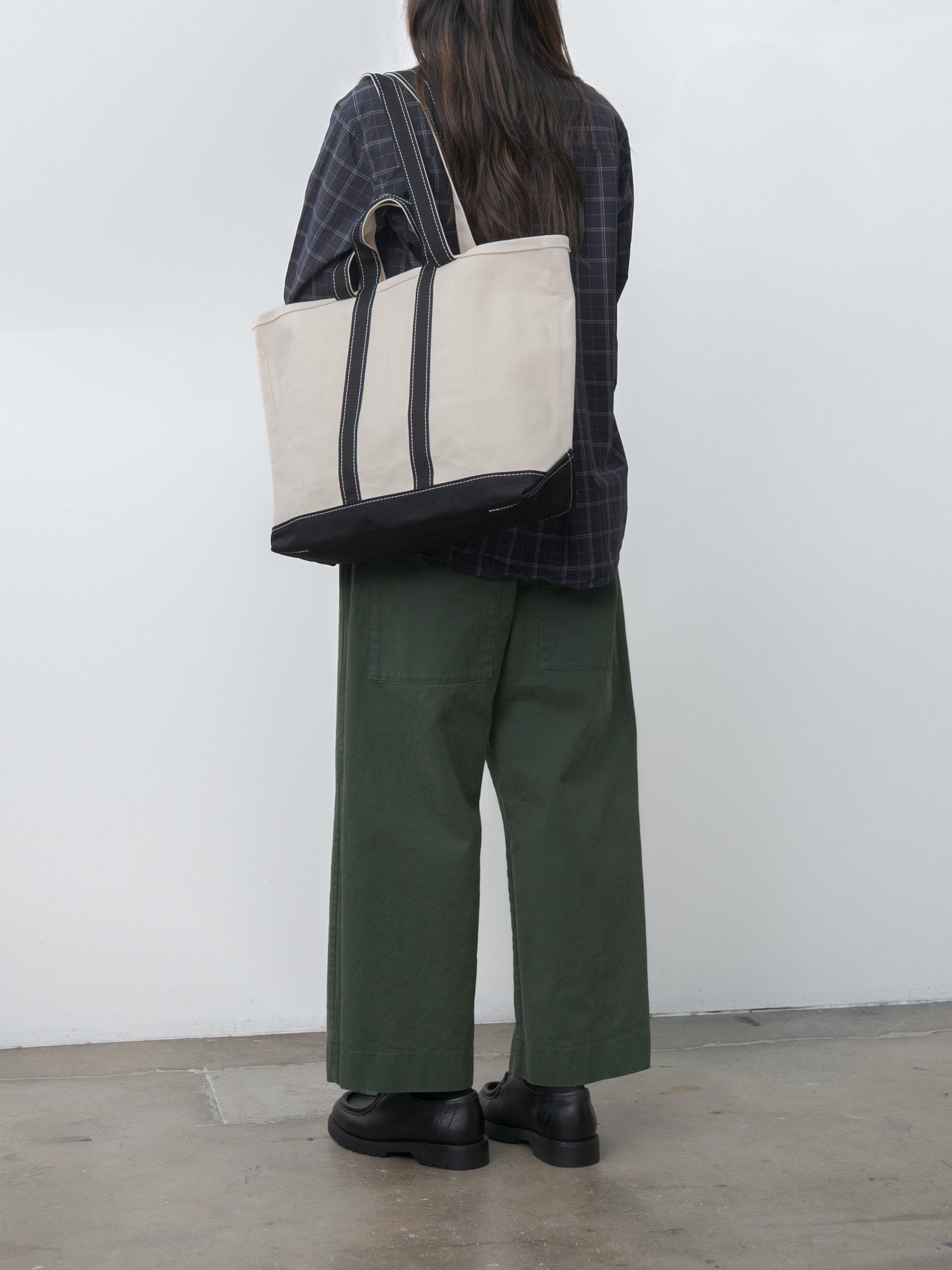Namu Shop - Tembea Market Tote - Natural/Black