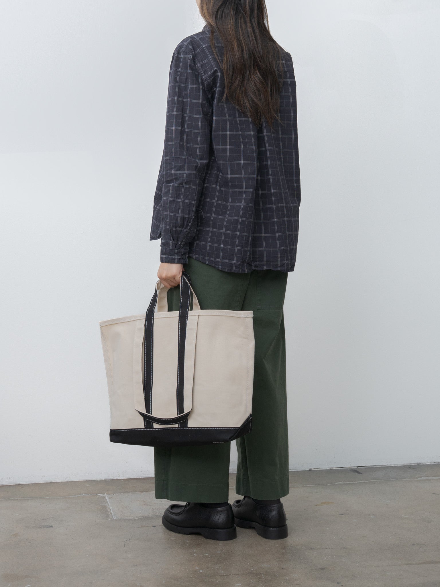 Namu Shop - Tembea Market Tote - Natural/Black