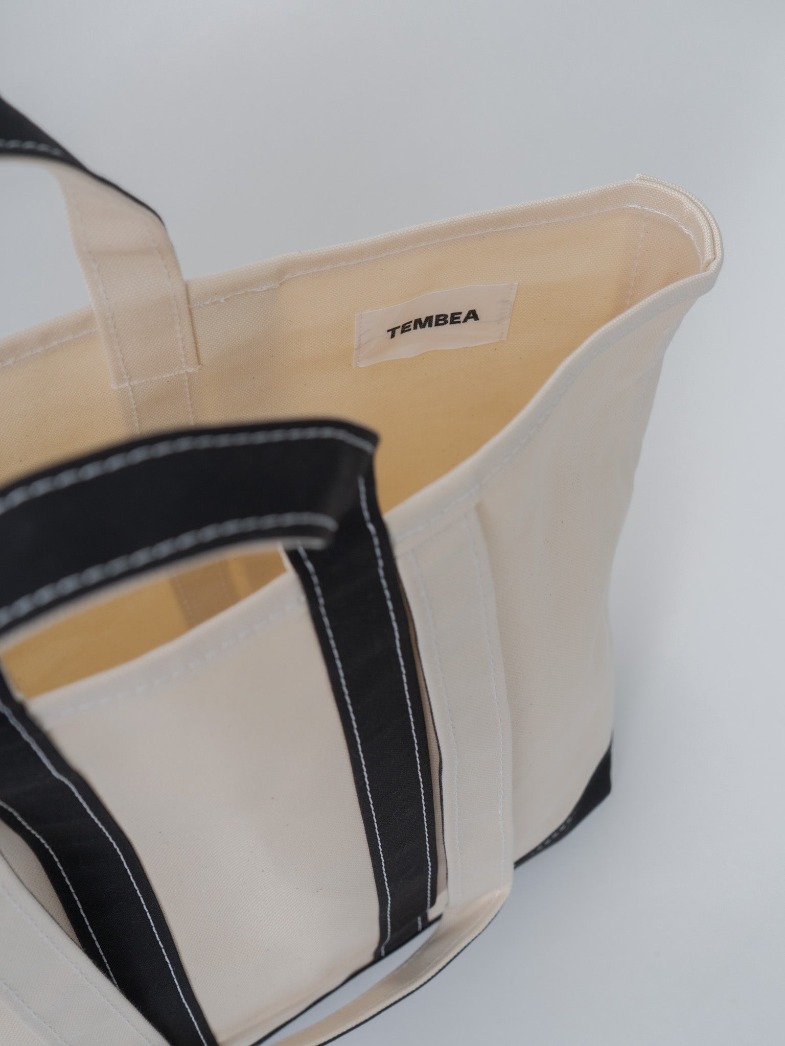 Namu Shop - Tembea Market Tote - Natural/Black