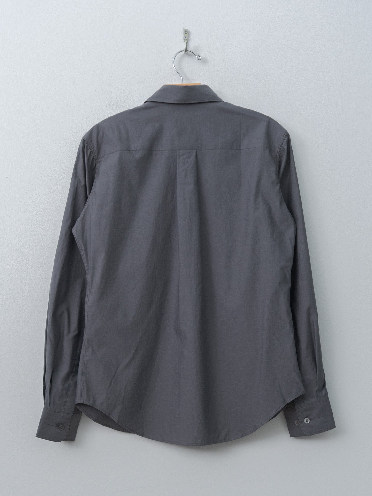Namu Shop - Lemaire Pointed Collar Shirt - Steel