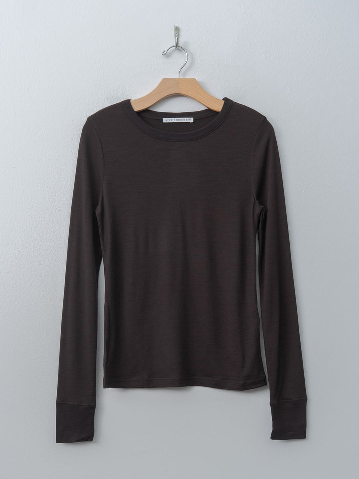 MALIN Top - Black Grape