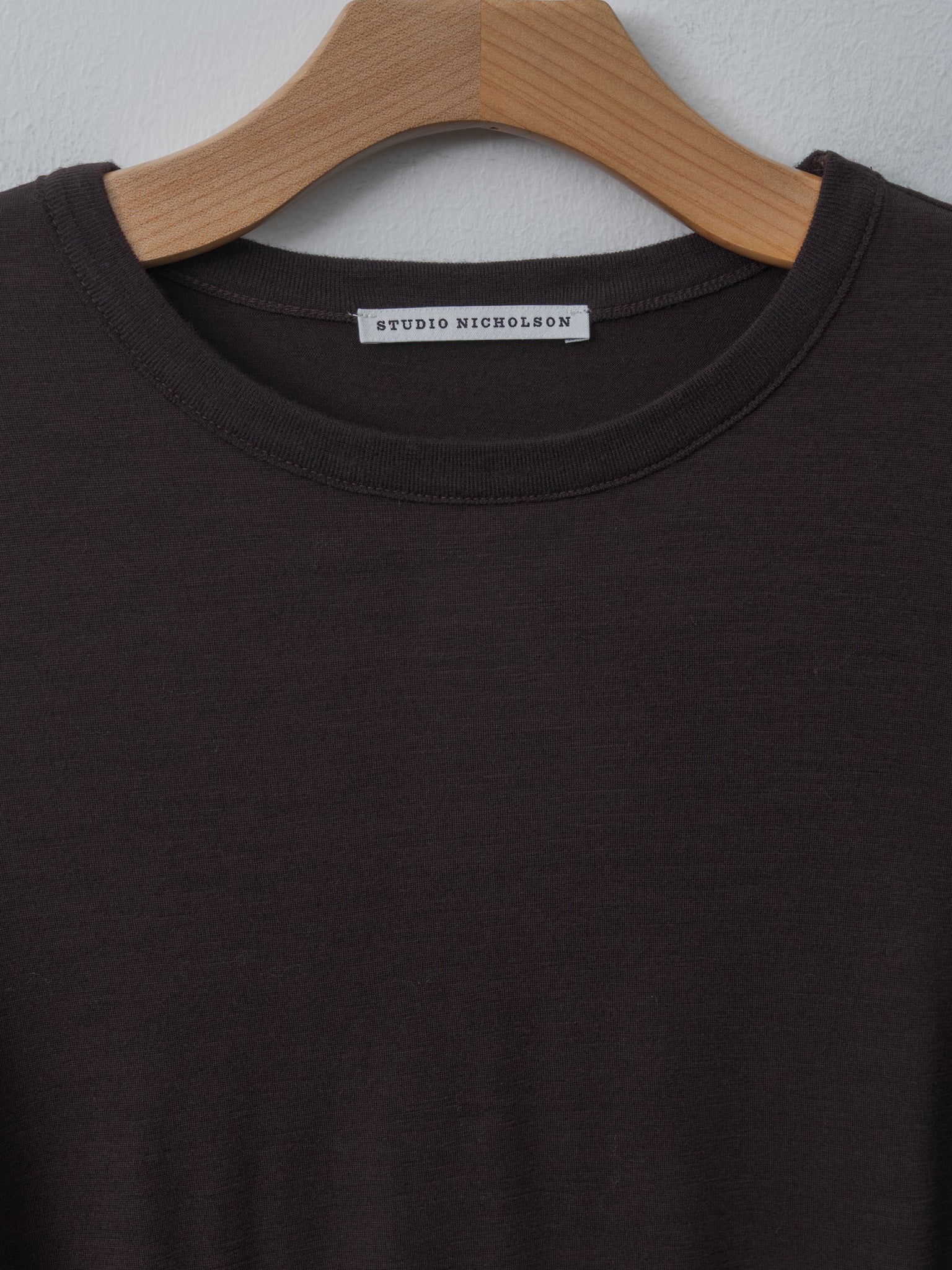 Namu Shop - Studio Nicholson MALIN Top - Black Grape