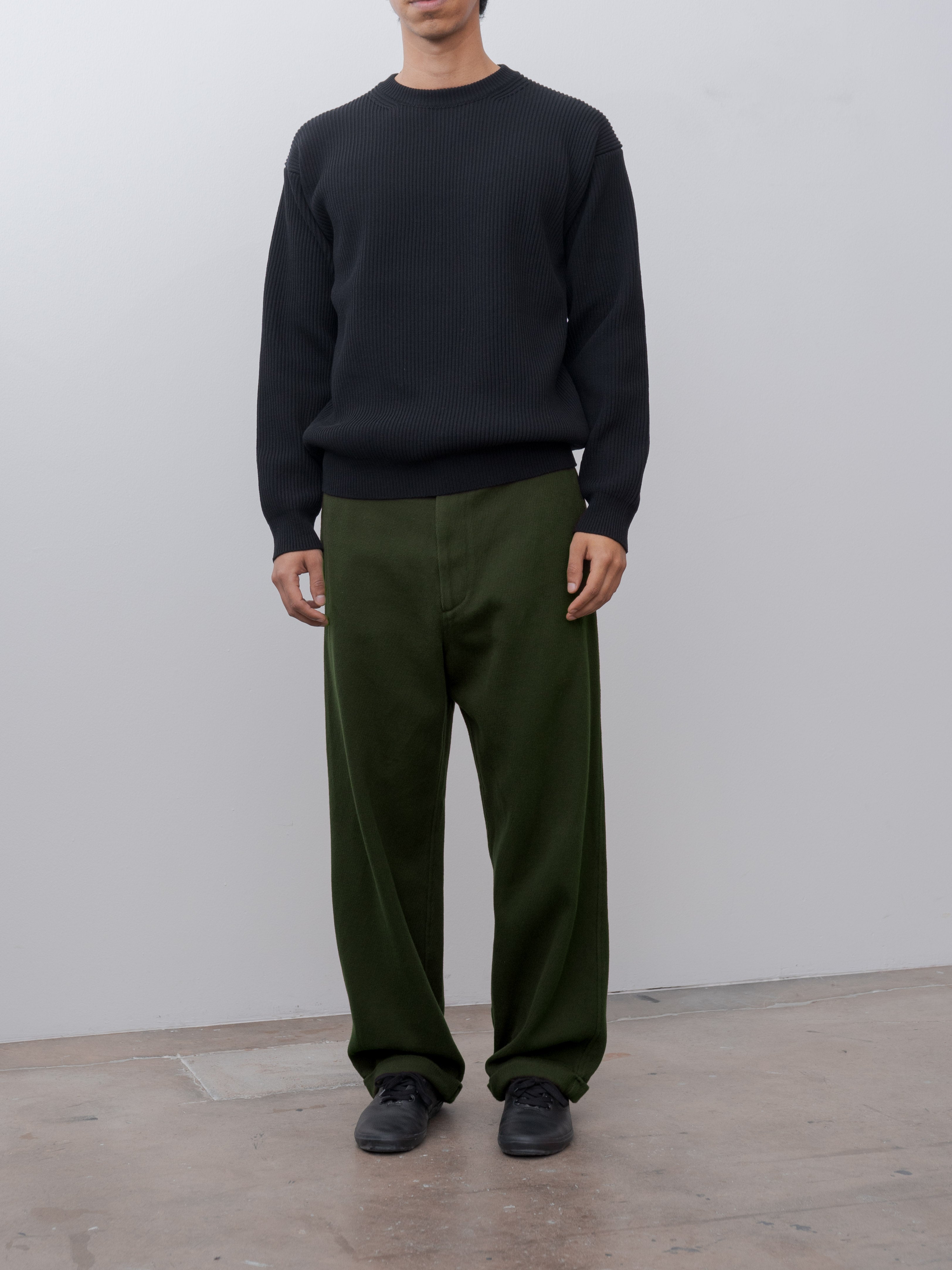 Namu Shop - Yoko Sakamoto Work Trousers - Olive
