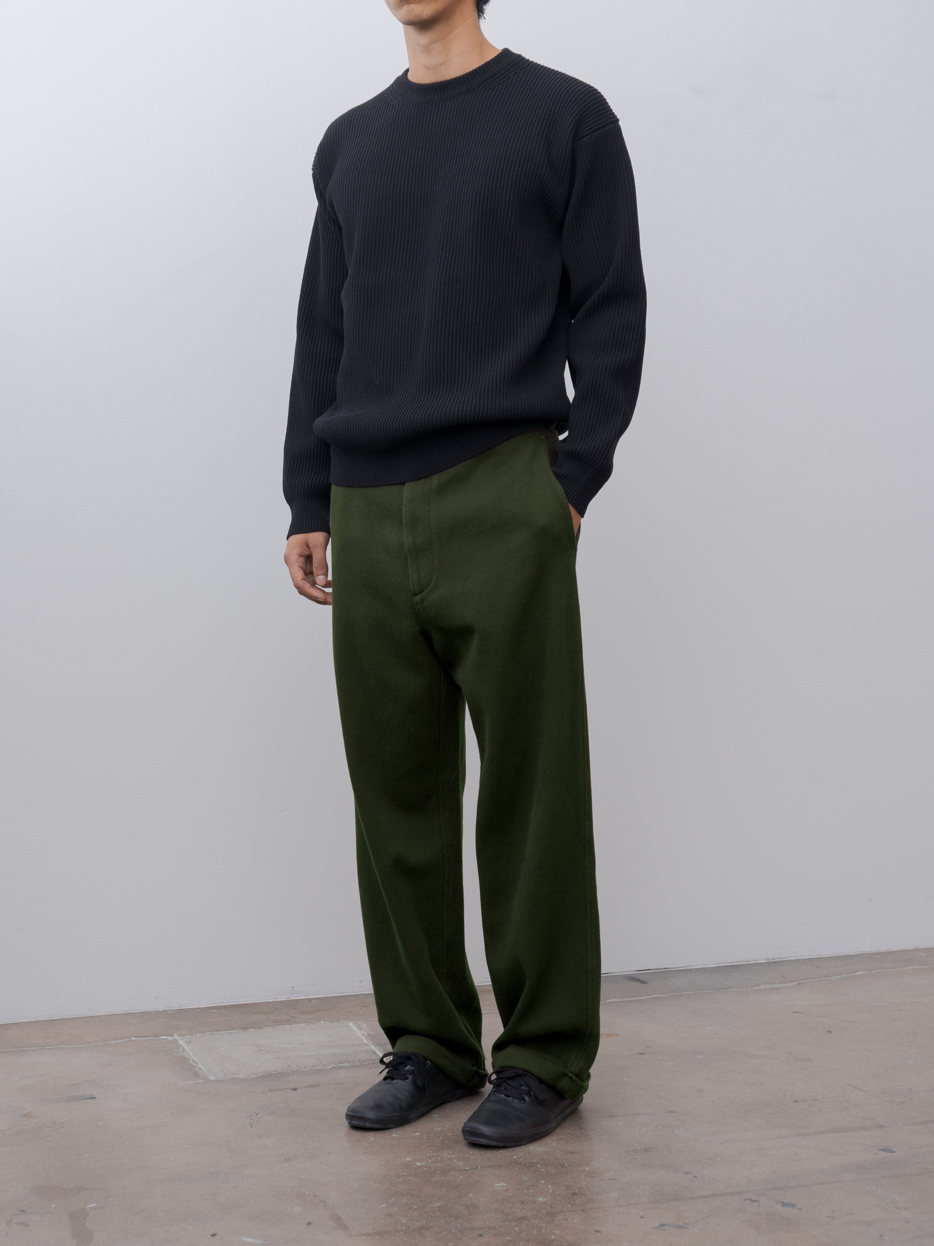 Namu Shop - Yoko Sakamoto Work Trousers - Olive