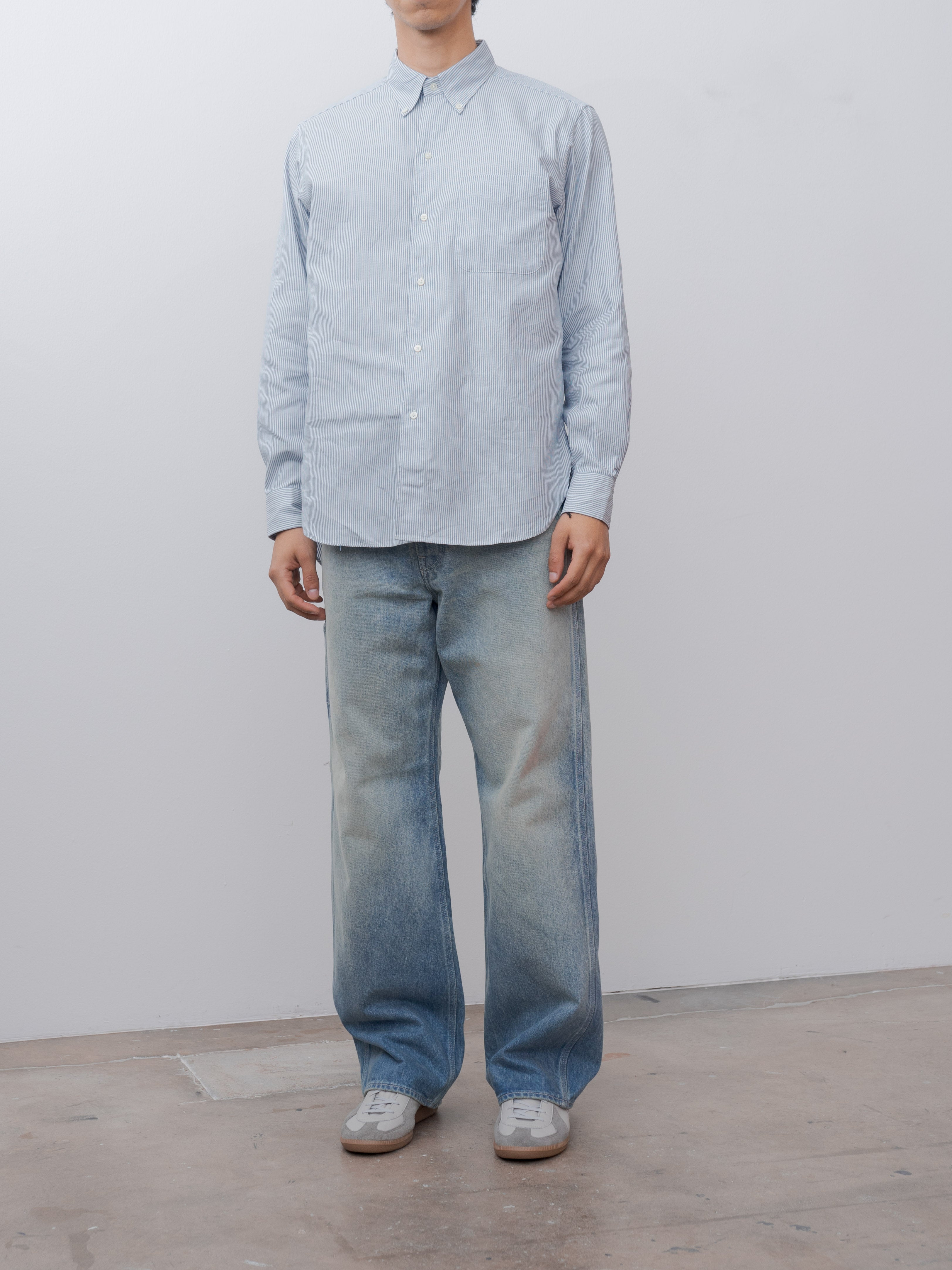 ふるさと納税 Namu Shop - Kaptain Sunshine Polo Collar Shirt - Stripe トップス