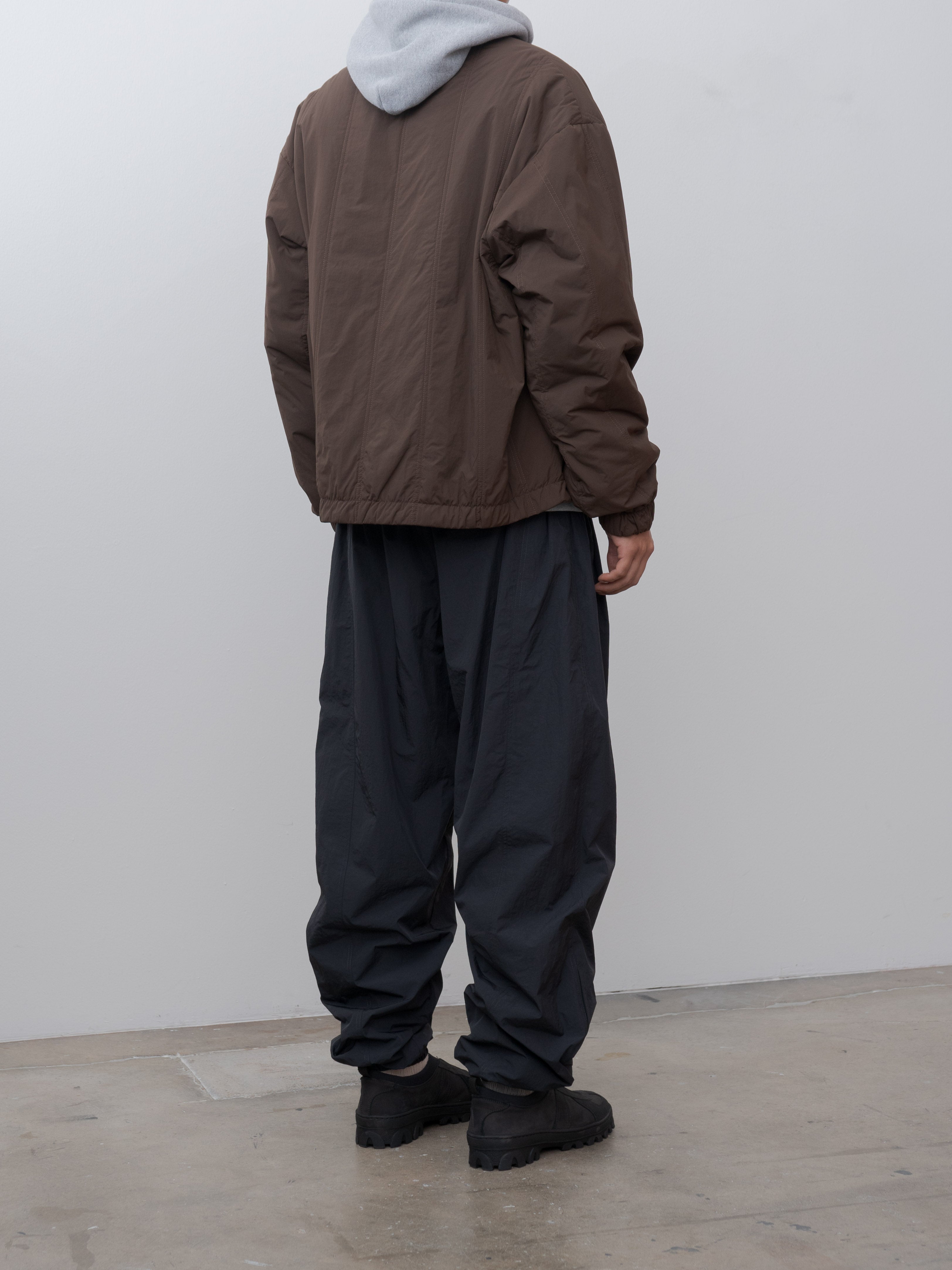 Namu Shop - S.K. Manor Hill Field Jacket - Brown Quilted Recycled Nylon