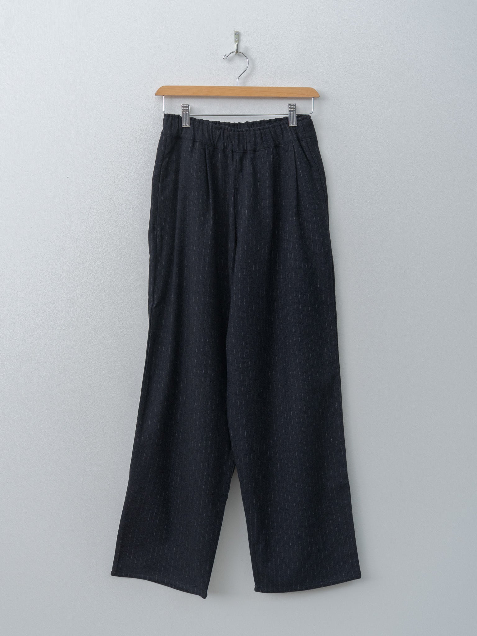 Namu Shop - Eleph Luce Trouser - Black Pinstripe