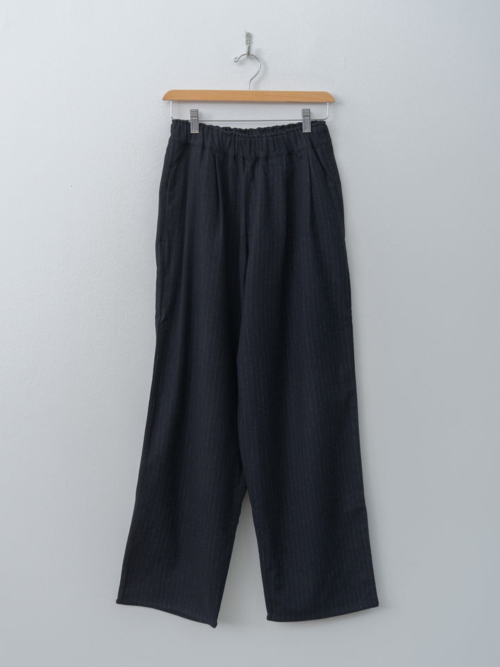 Namu Shop - Eleph Luce Trouser - Black Pinstripe