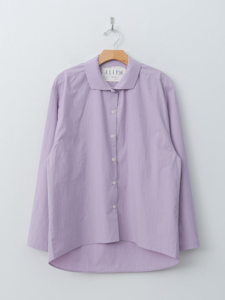 Namu Shop - Eleph Egg Blouse - Purple Cotton