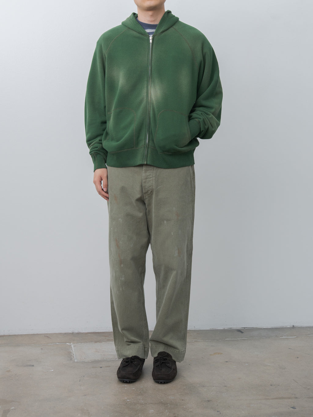 Namu Shop - Herill Zip Up Hooded Sweatshirt
