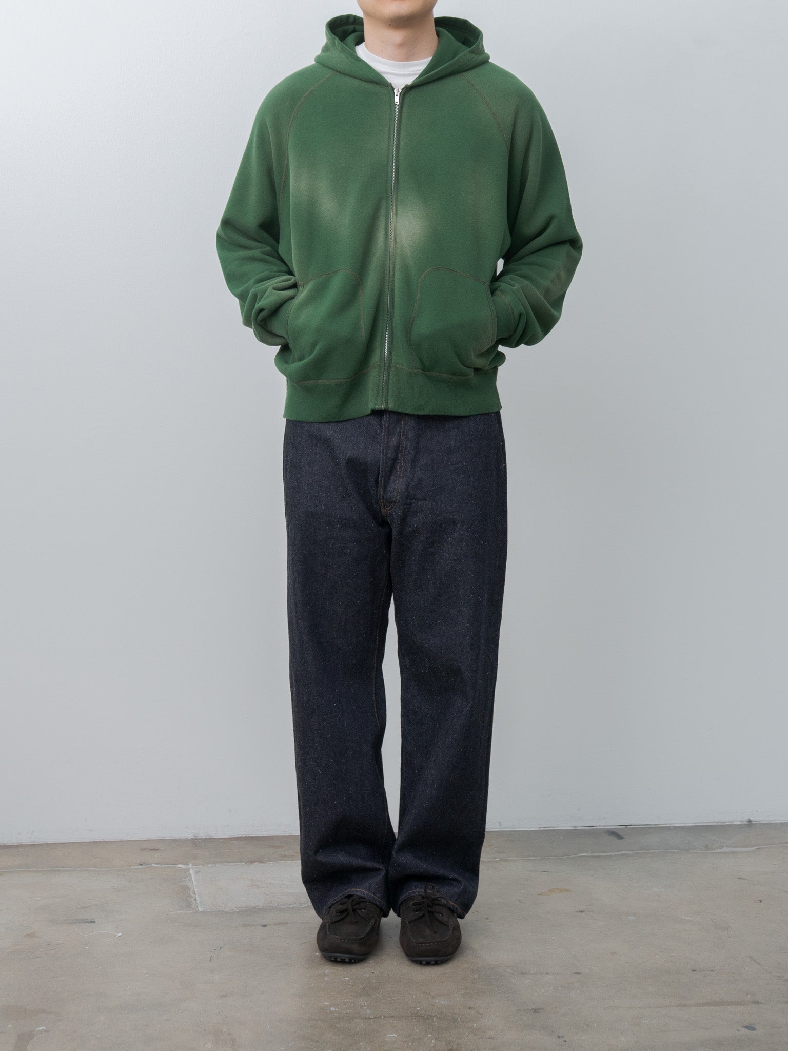 Namu Shop - Herill Zip Up Hooded Sweatshirt