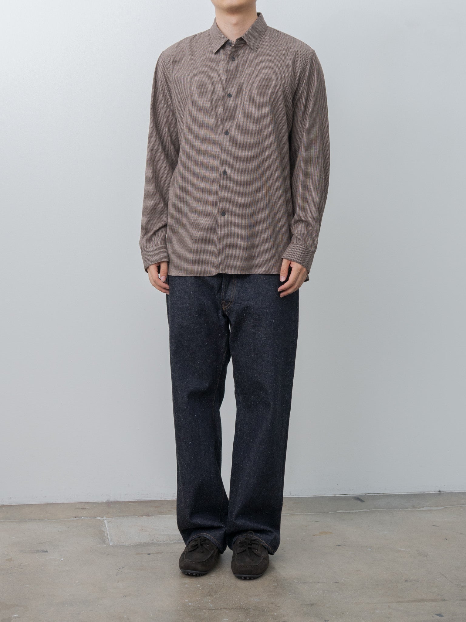 Namu Shop - Aton Cotton Yak Viera Loose Fit Shirt