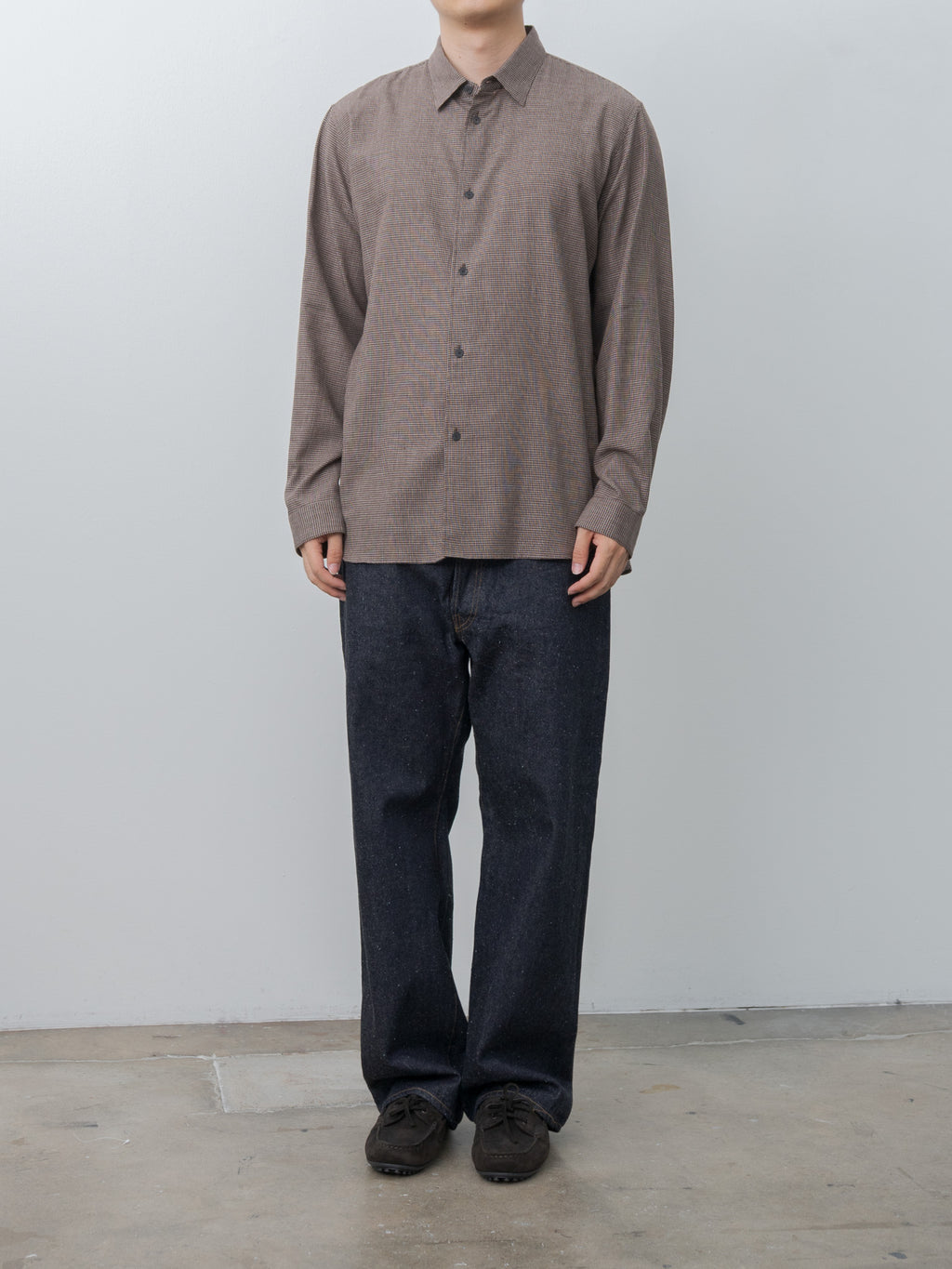 Namu Shop - Aton Cotton Yak Viera Loose Fit Shirt