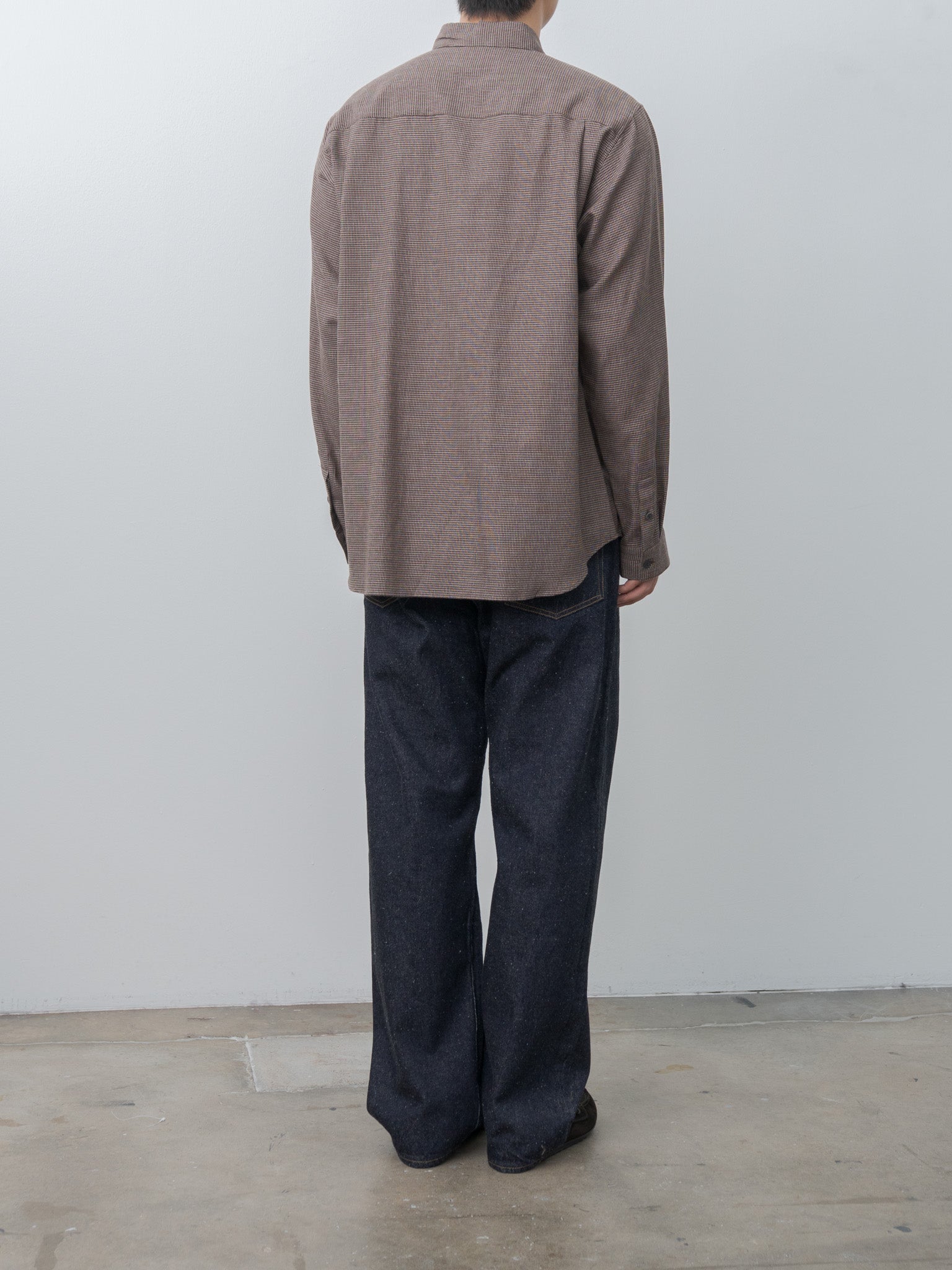 Namu Shop - Aton Cotton Yak Viera Loose Fit Shirt