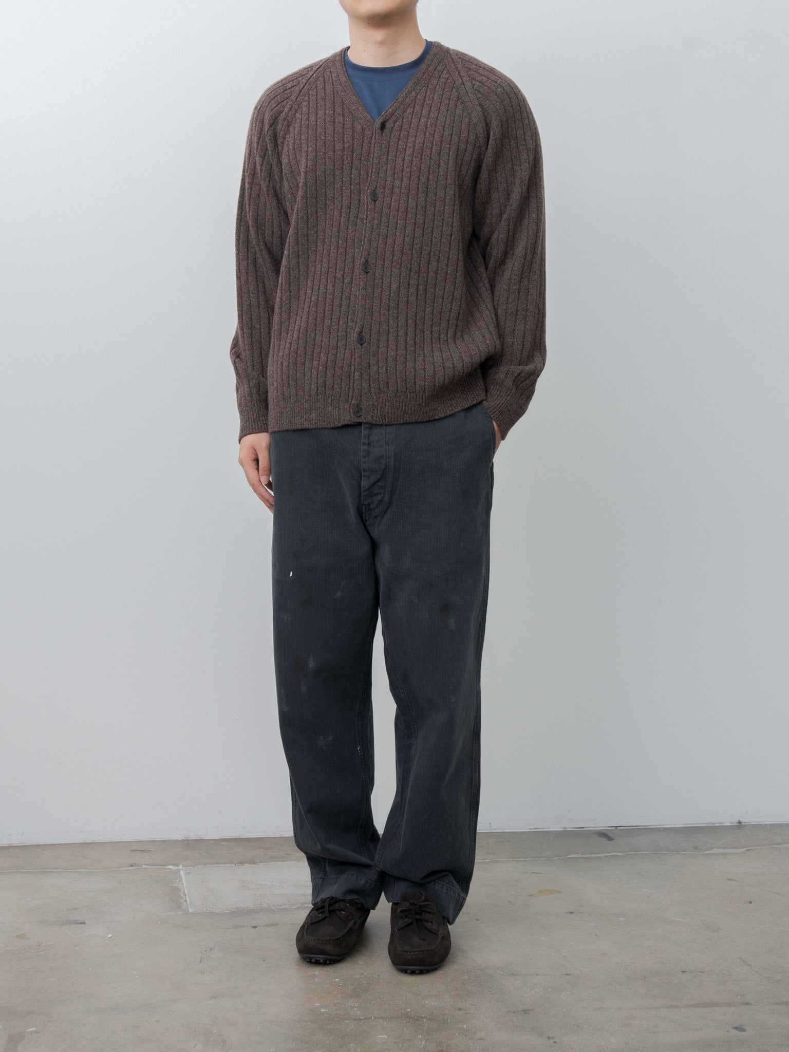 Namu Shop - Aton Lambswool V-Neck Cardigan