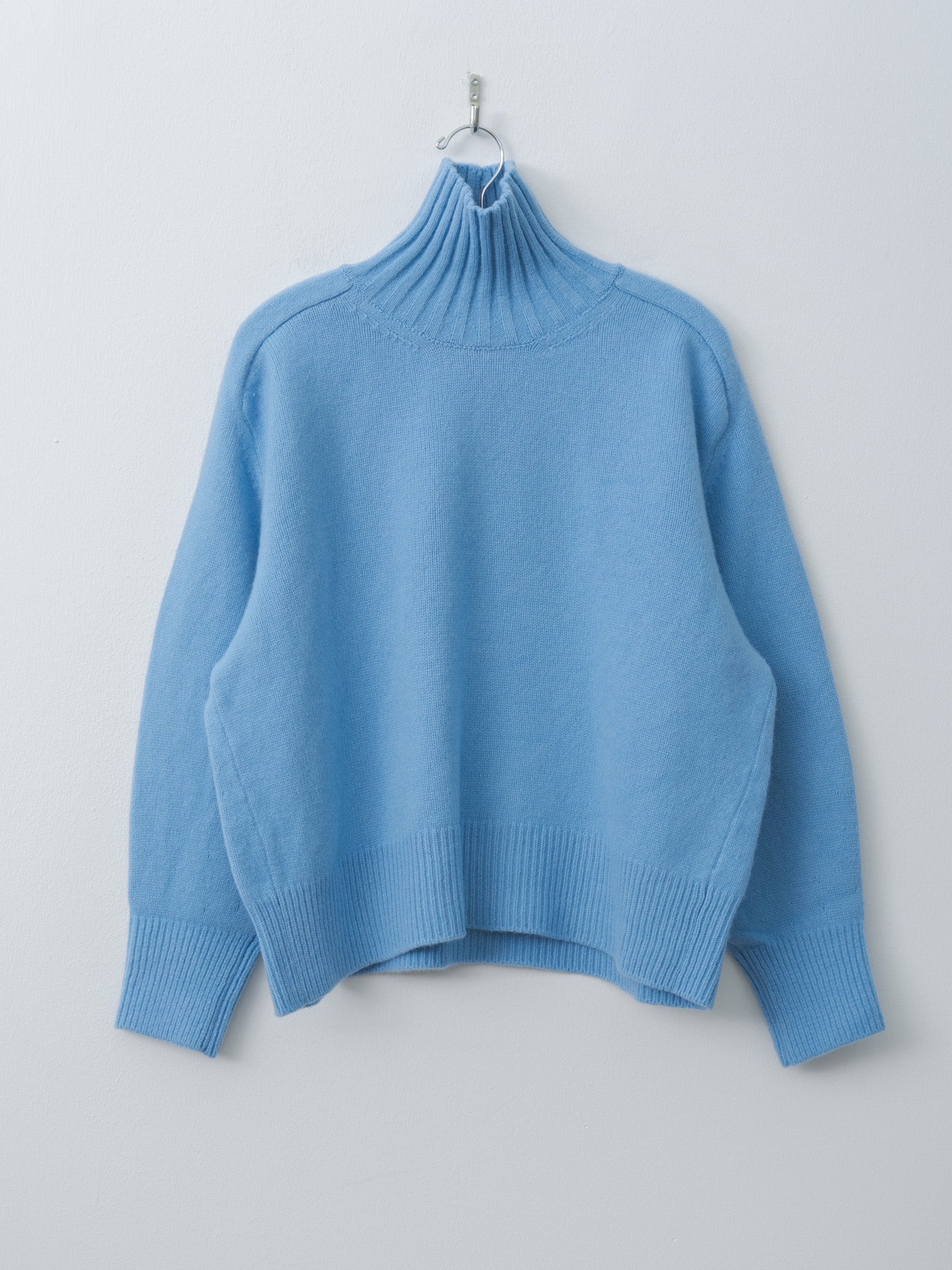 Namu Shop - Sayaka Davis Highcollar Sweater - Azure