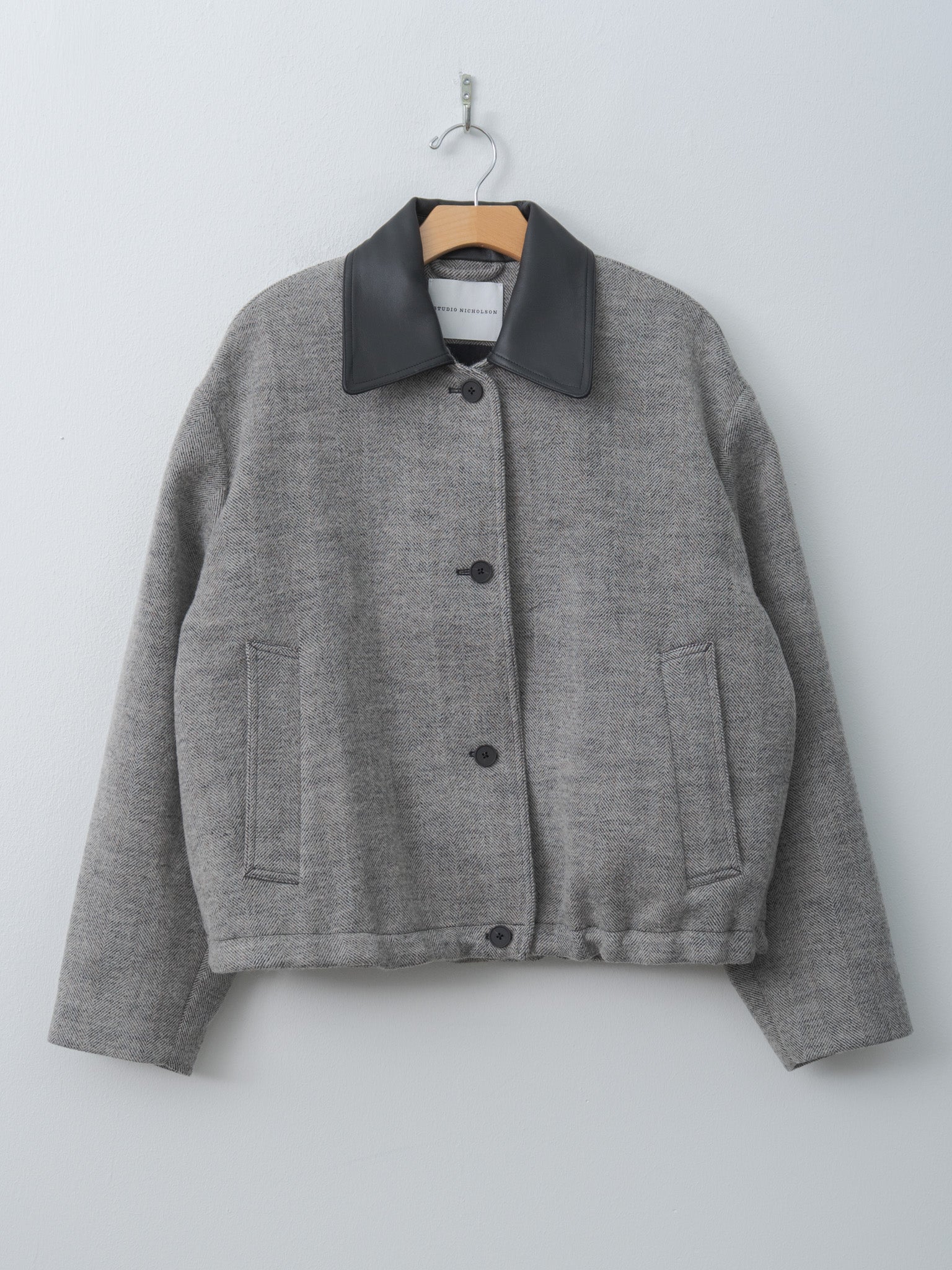 Namu Shop - Studio Nicholson Seberg Jacket - Black/White